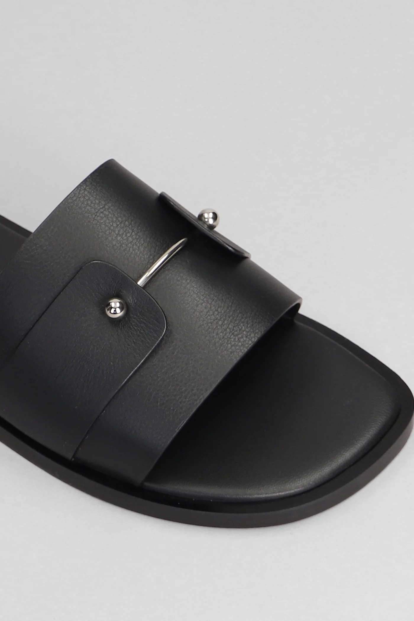 Chambelimule Slipper-Mule in black leather - Image 5