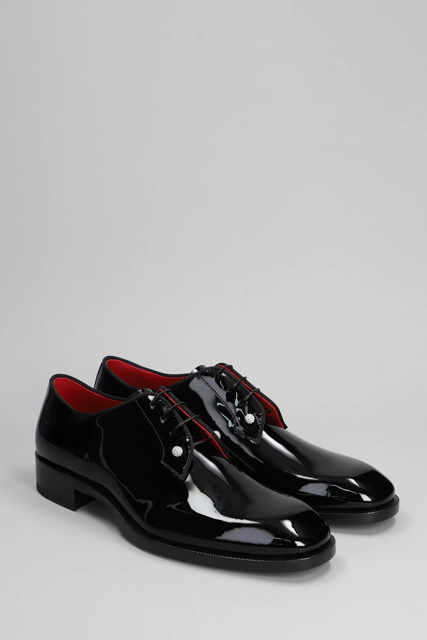 Chambeliss night Lace up shoes in black patent leather - Image 2