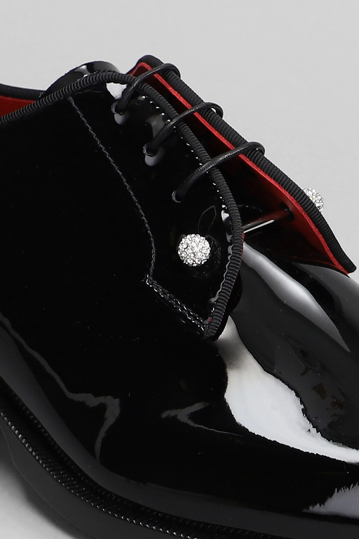 Chambeliss night Lace up shoes in black patent leather - Image 5