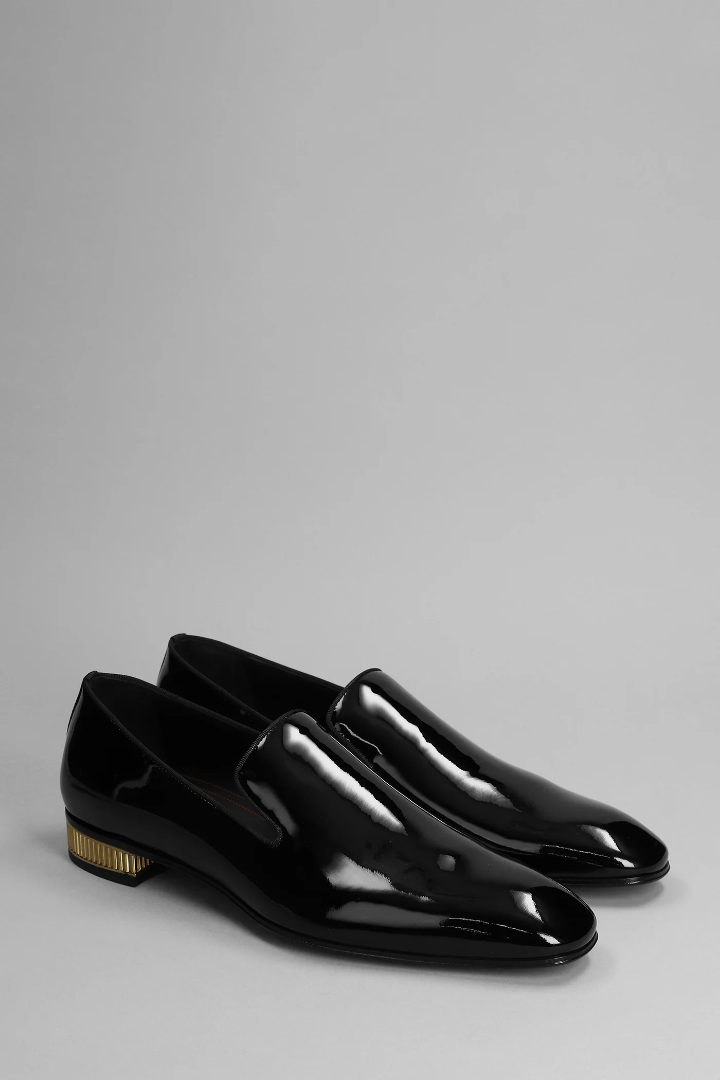 Colonnaki flat Loafers in black patent leather - Image 2