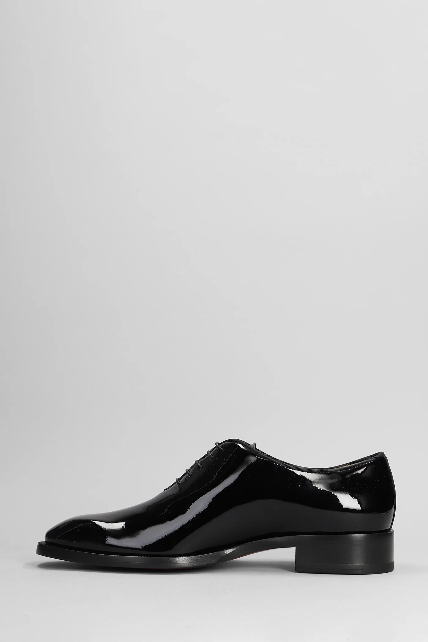 Corteo Lace up shoes in black patent leather - Image 3