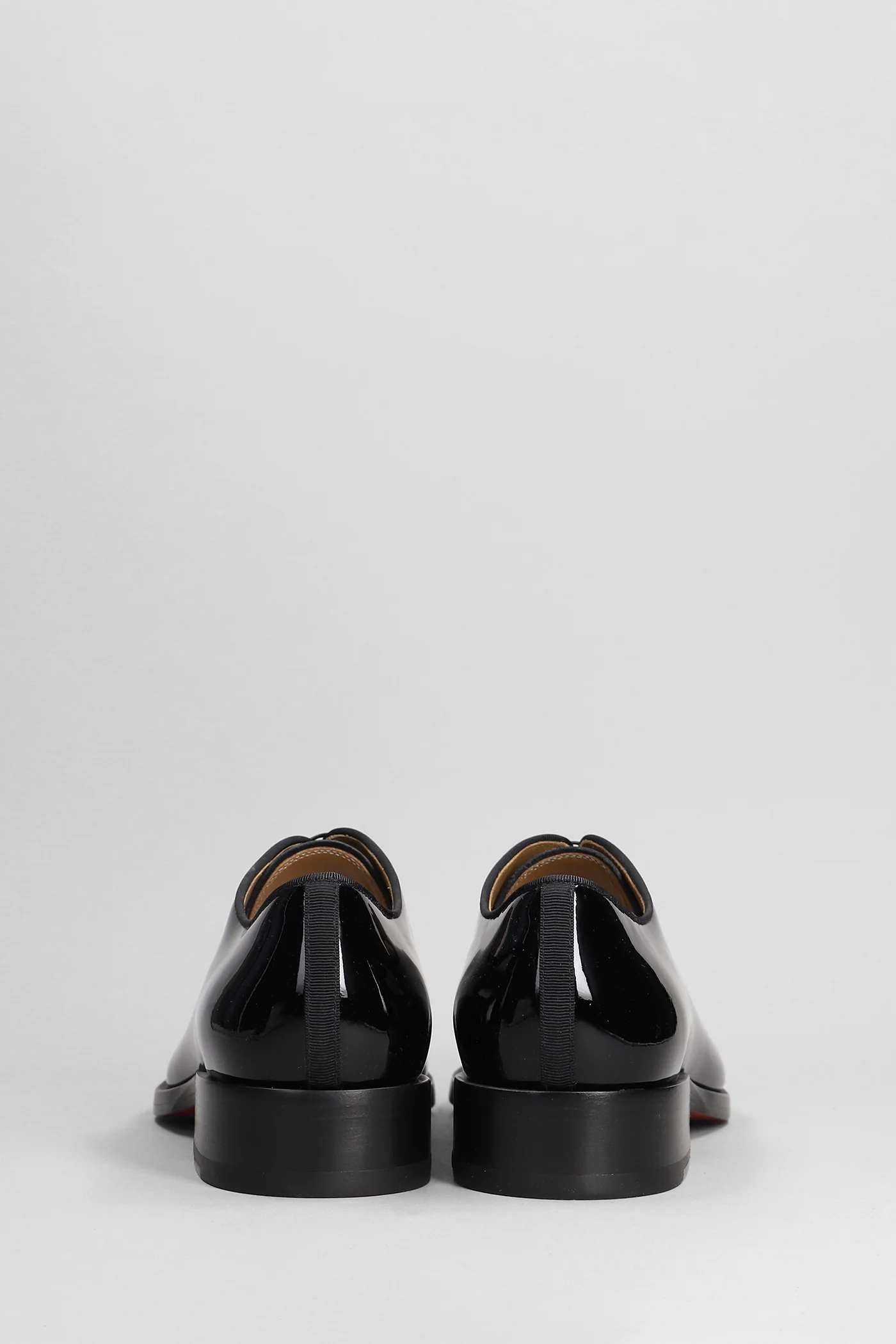 Corteo Lace up shoes in black patent leather - Image 4