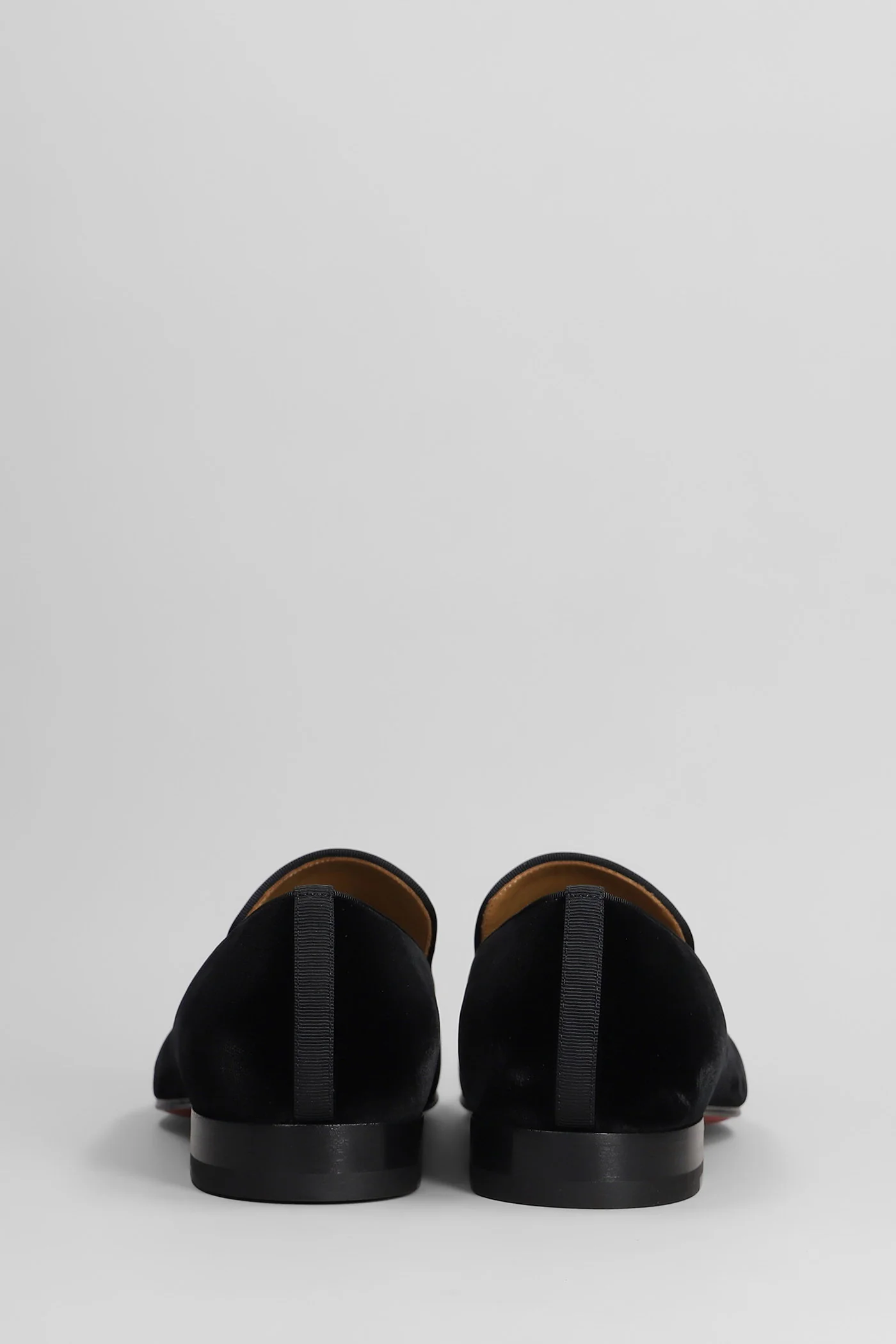 Dandelion Loafers in black velvet - Image 4