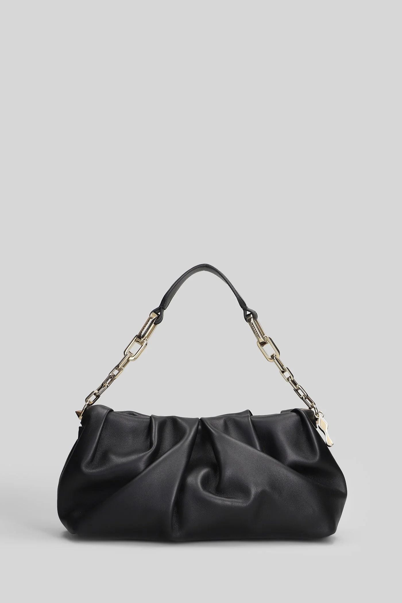 Eva Shoulder bag in black leather