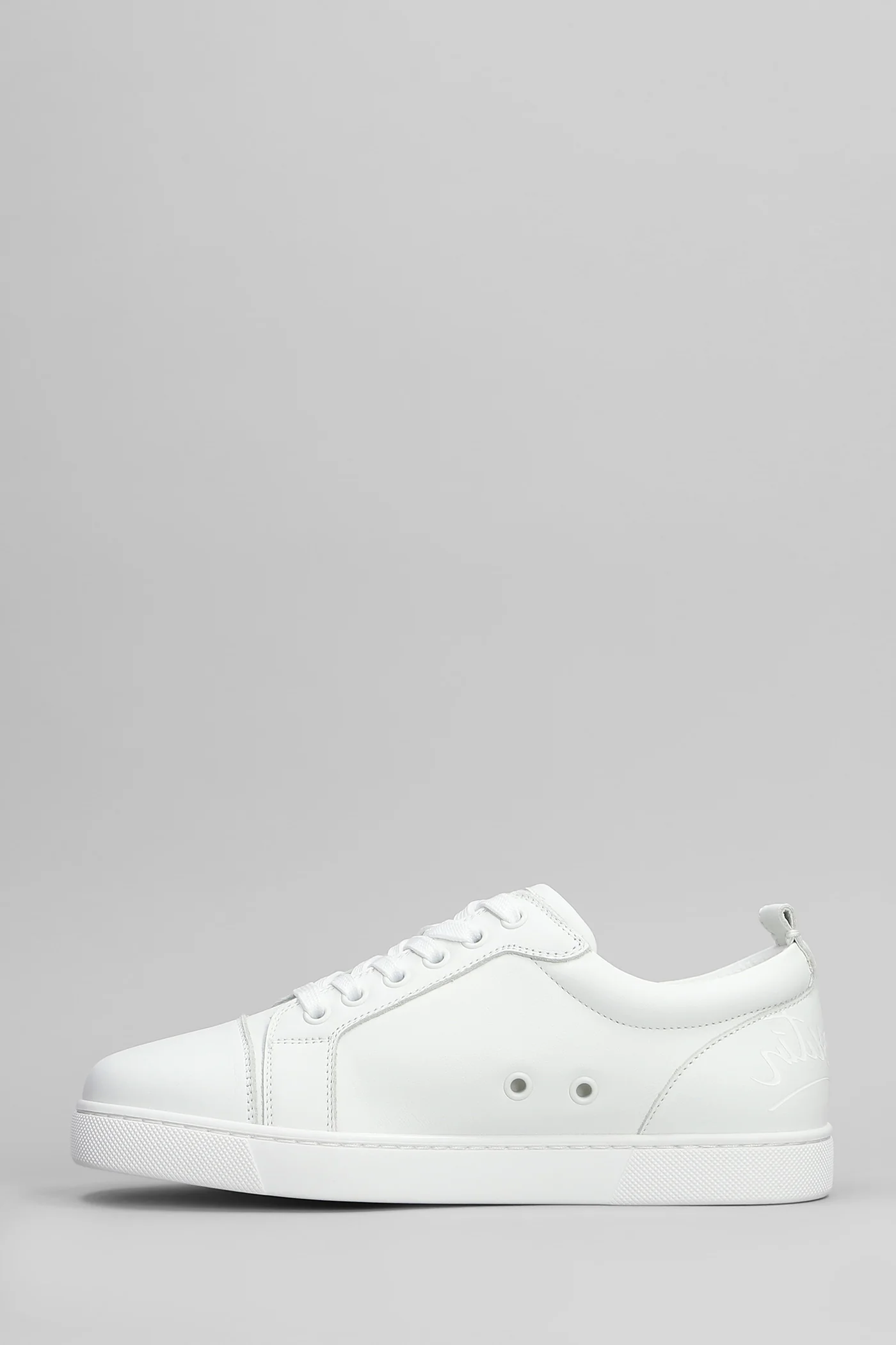 Fun louise junior Sneakers in white leather - Image 3