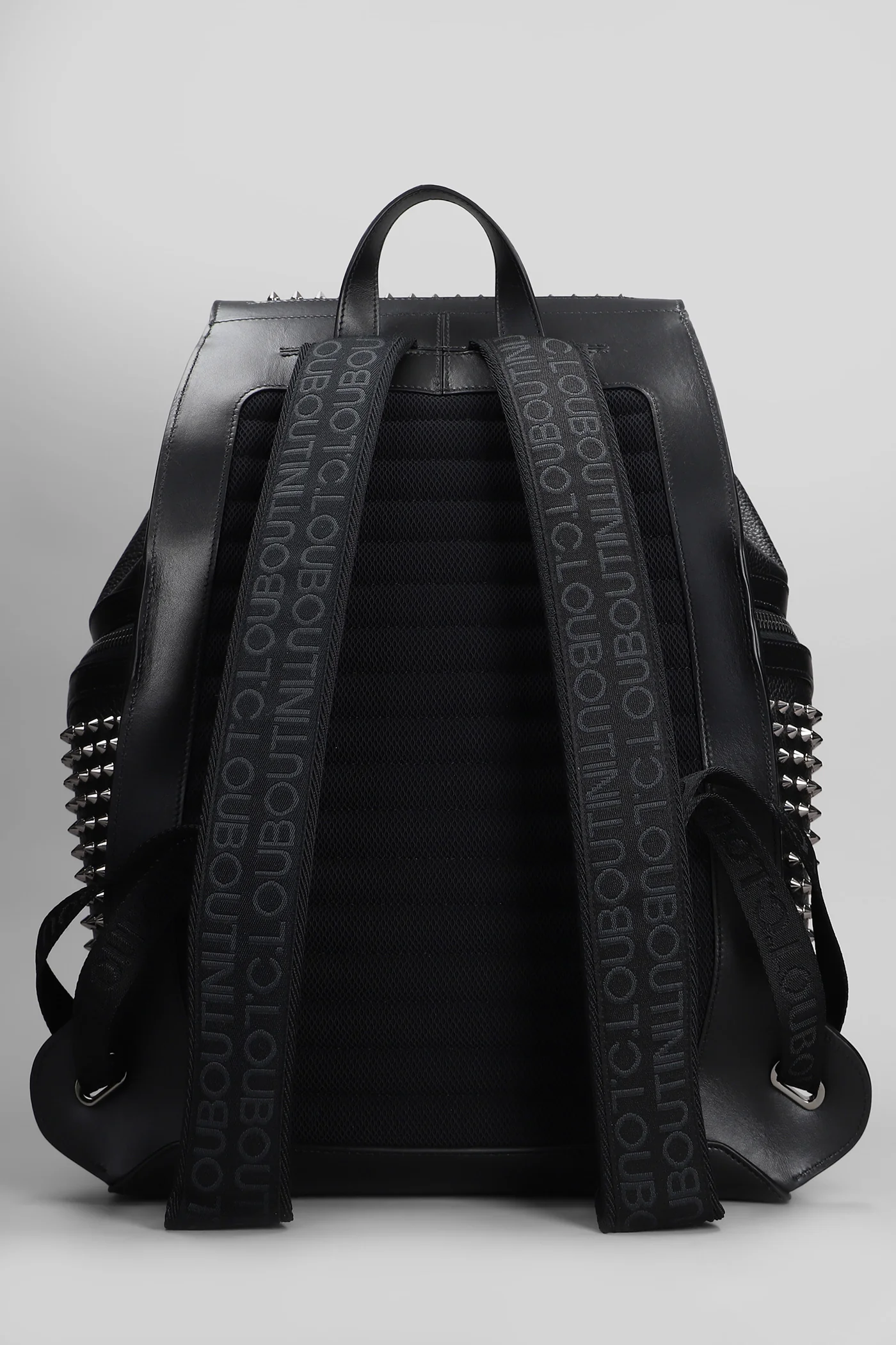 Funky Backpack in black leather - Image 3