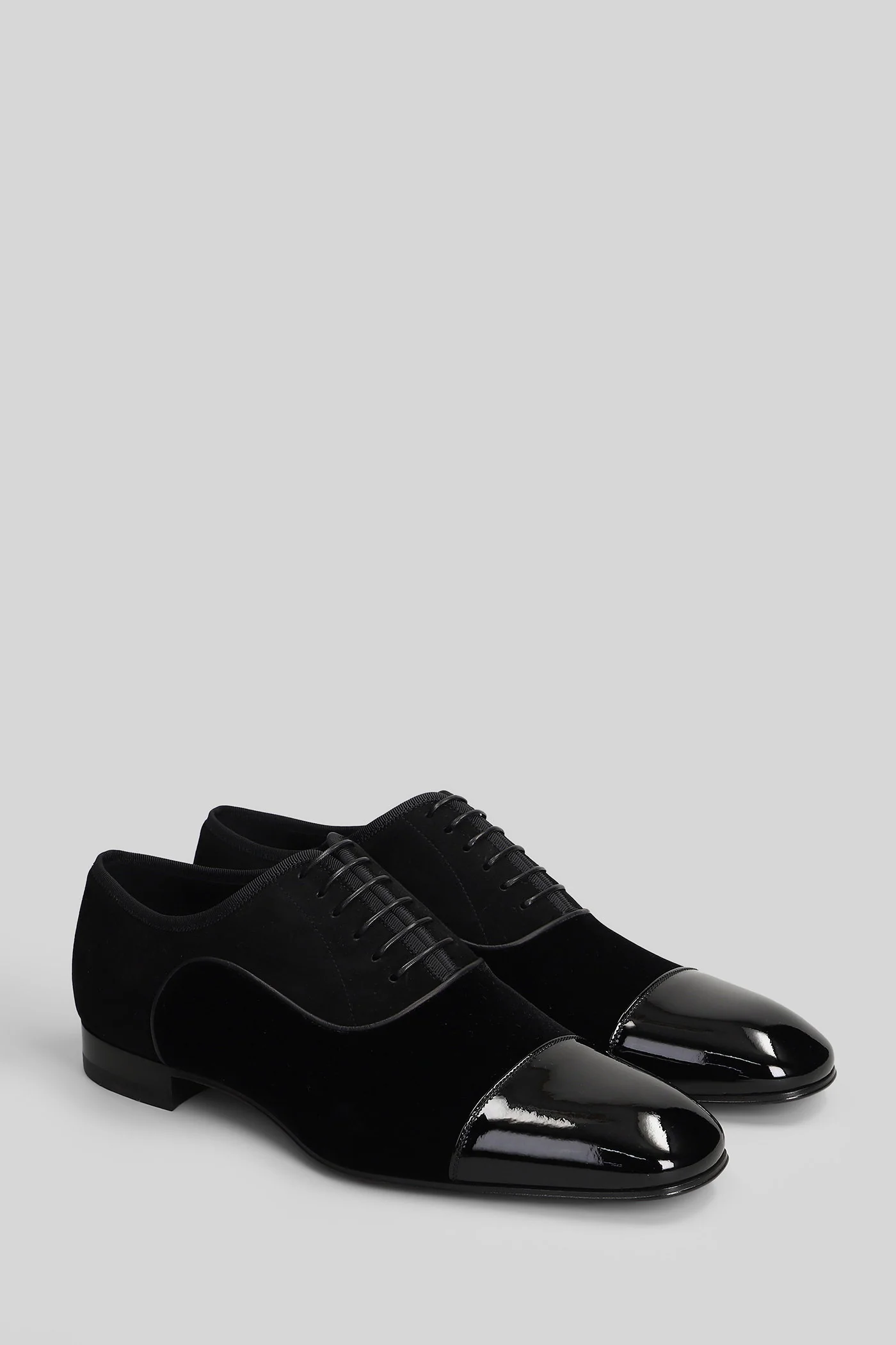 Greggo Lace up shoes in black suede - Image 2