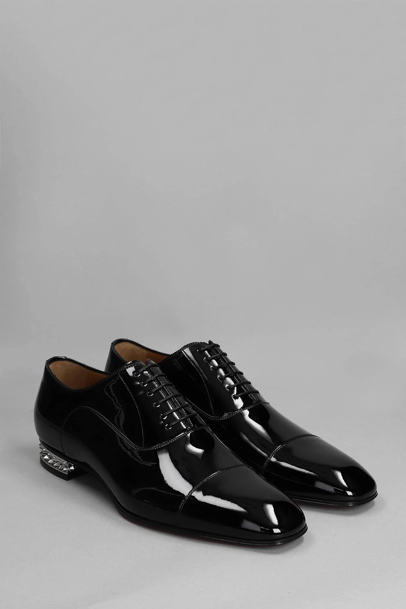 Greggyrocks Lace up shoes in black patent leather - Image 2