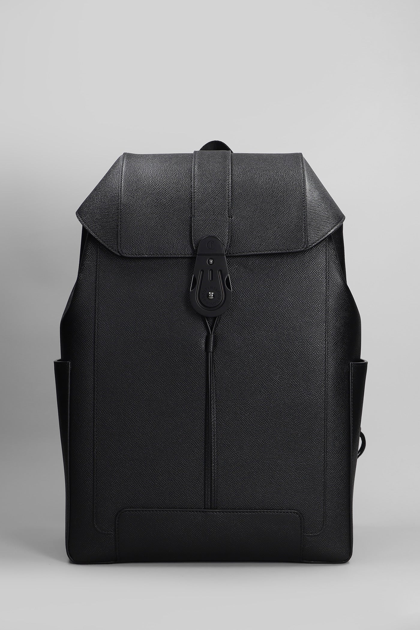 Groovy Backpack in black leather
