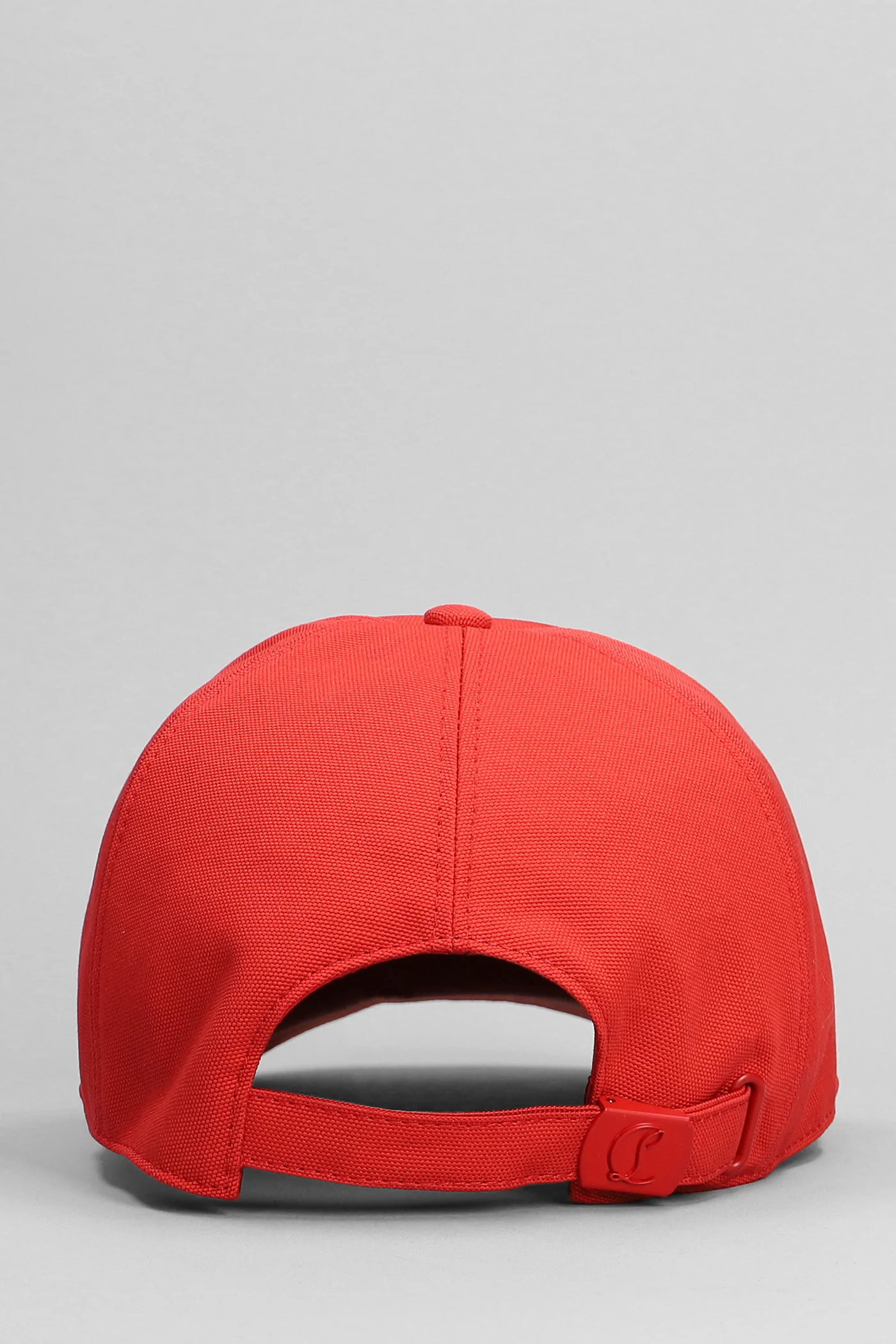 Hats in red cotton - Image 3