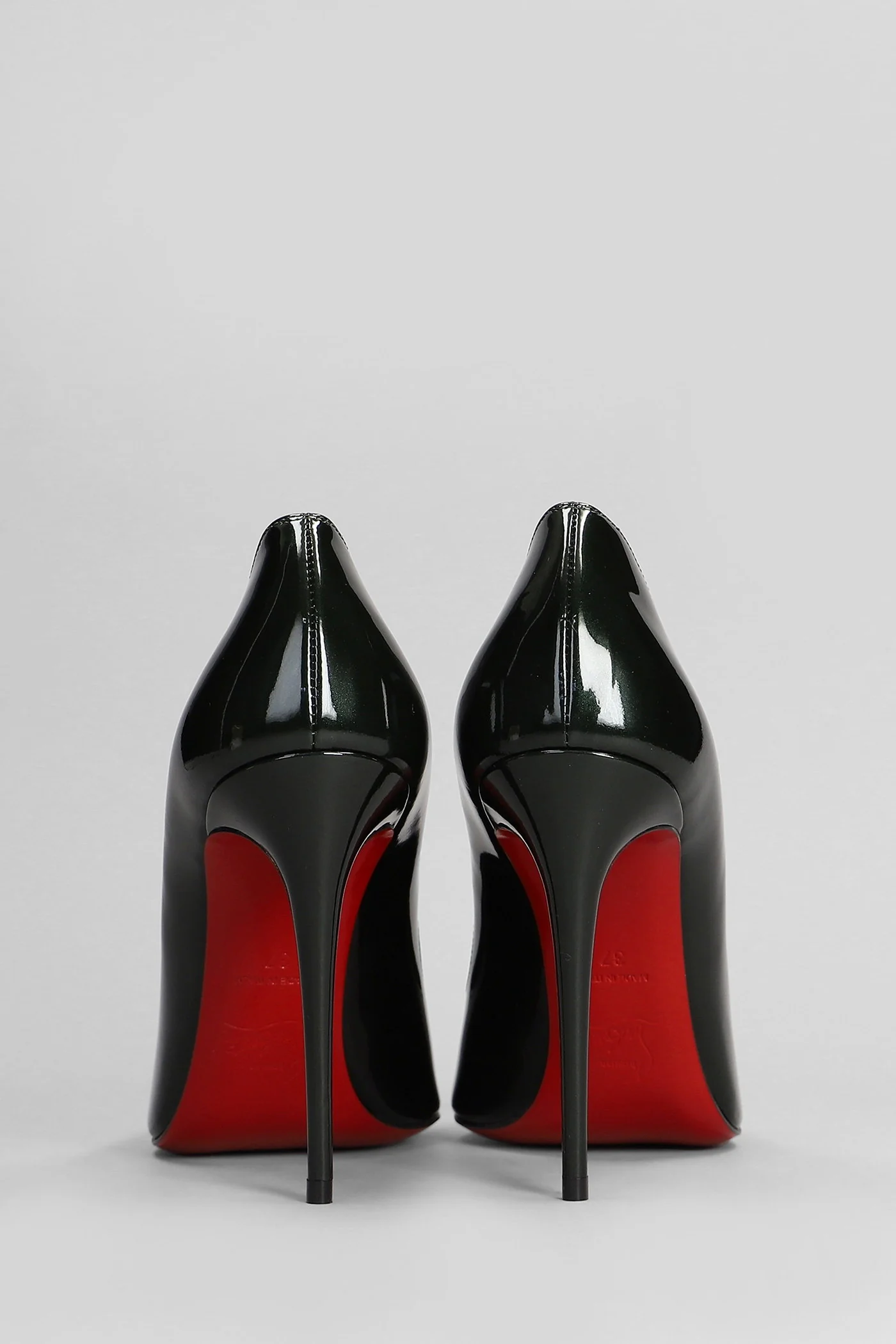 Hot chick 100 Pumps in green patent leather - Image 4