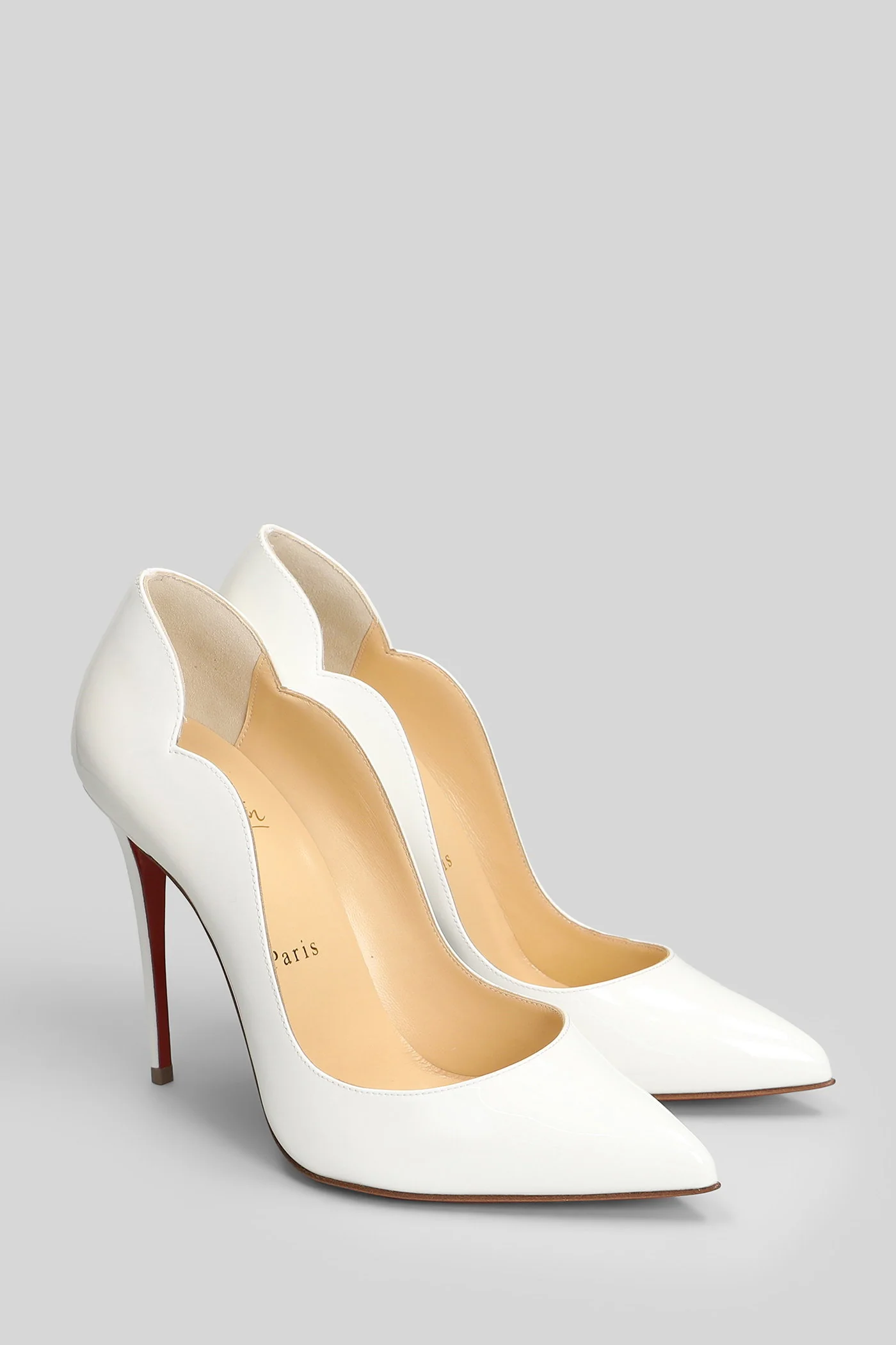 Hot chick 100 Pumps in white patent leather - Image 2