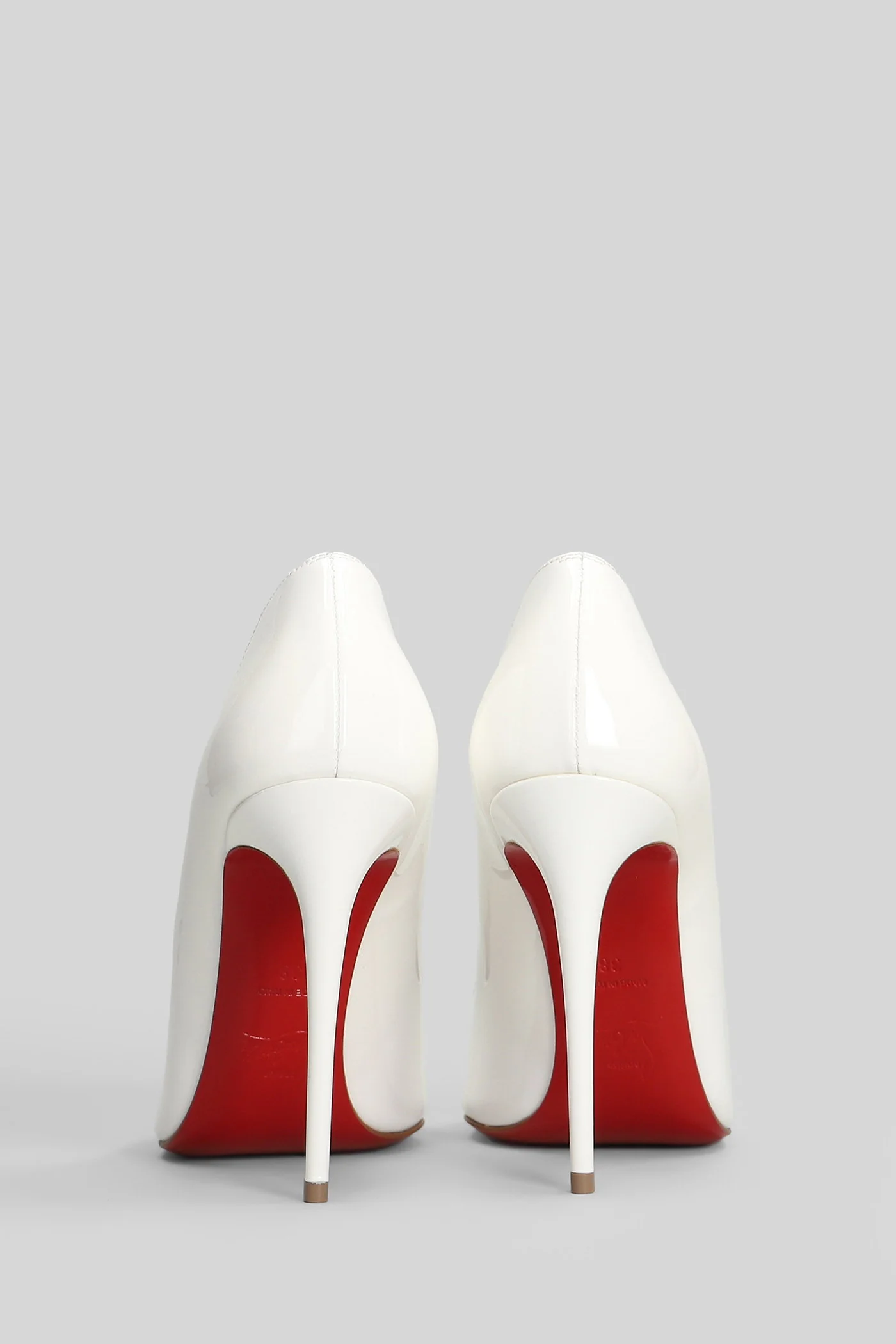 Hot chick 100 Pumps in white patent leather - Image 4