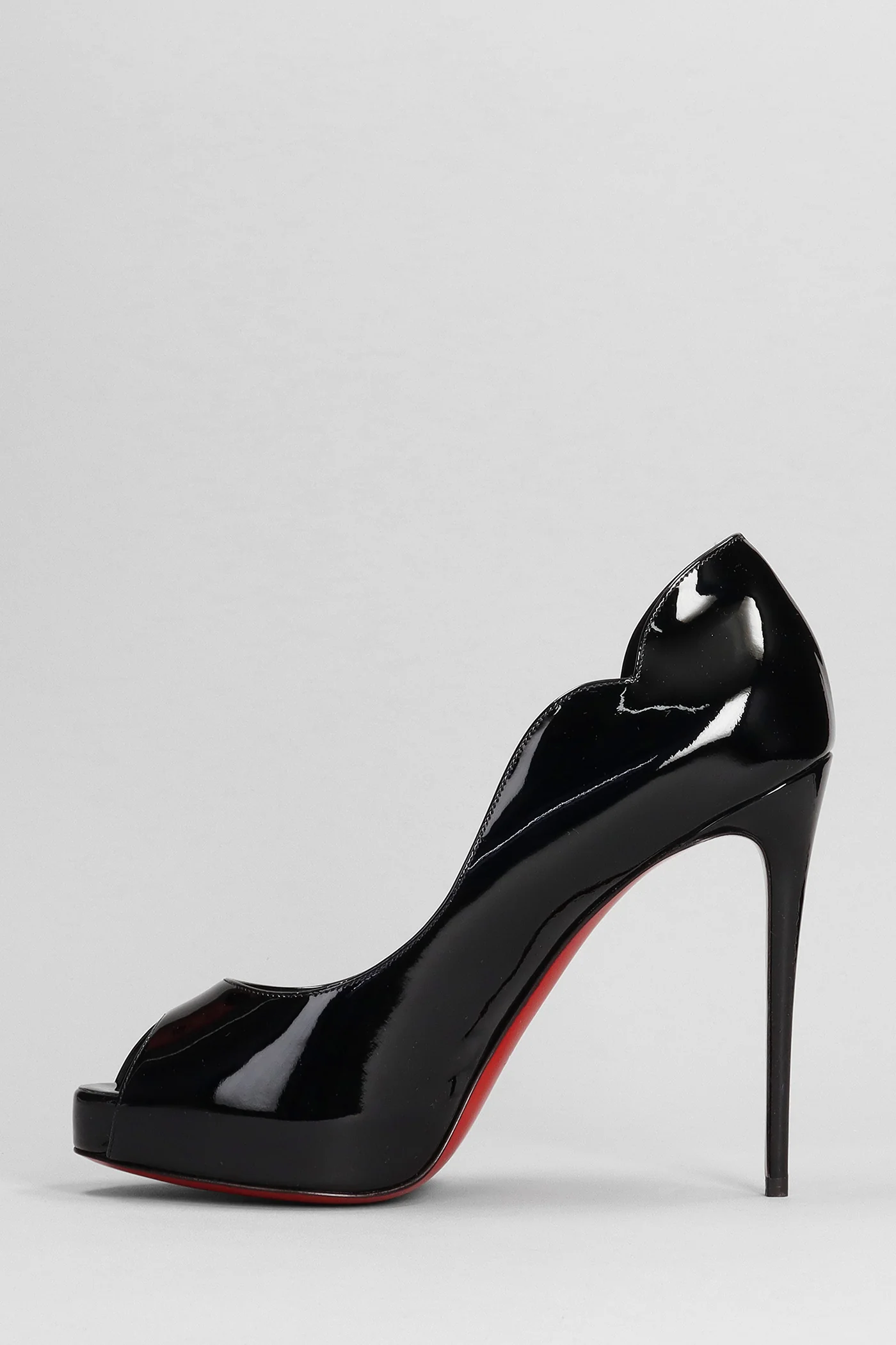 Hot chick alta Pumps in black patent leather - Image 3