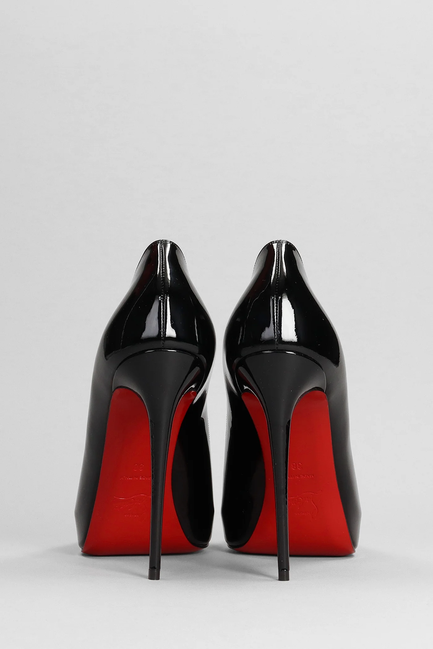 Hot chick alta Pumps in black patent leather - Image 4