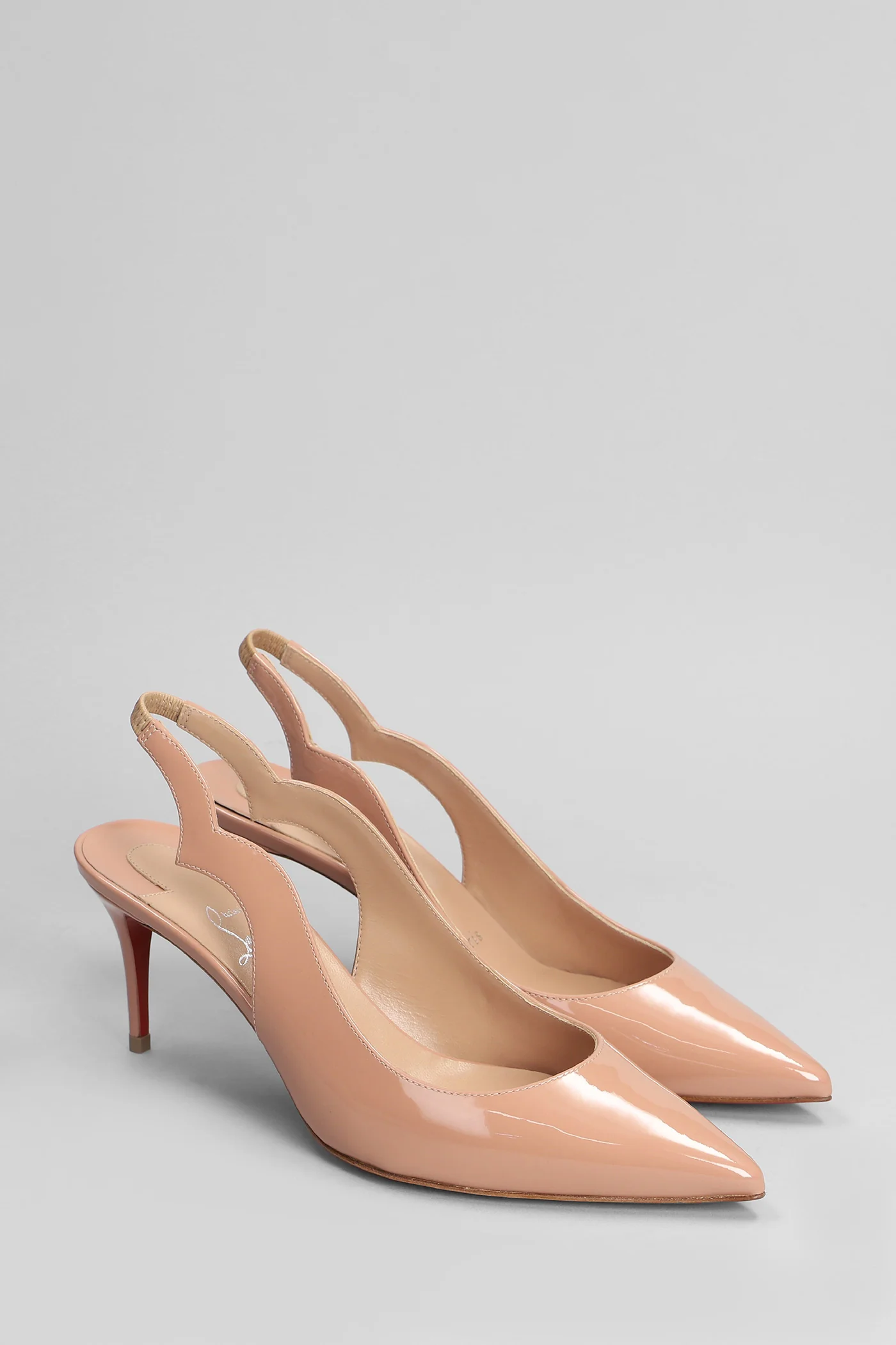 Hot chick sling 70 Pumps in rose-pink patent leather - Image 12