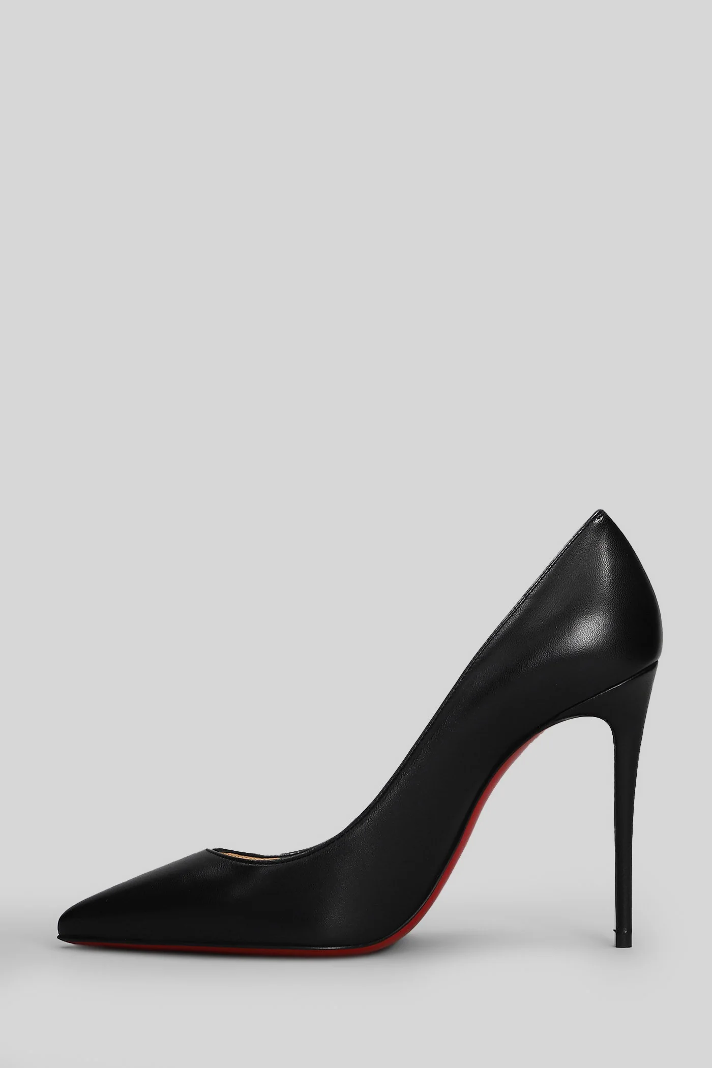 Kate 100 Pumps in black leather - Image 3