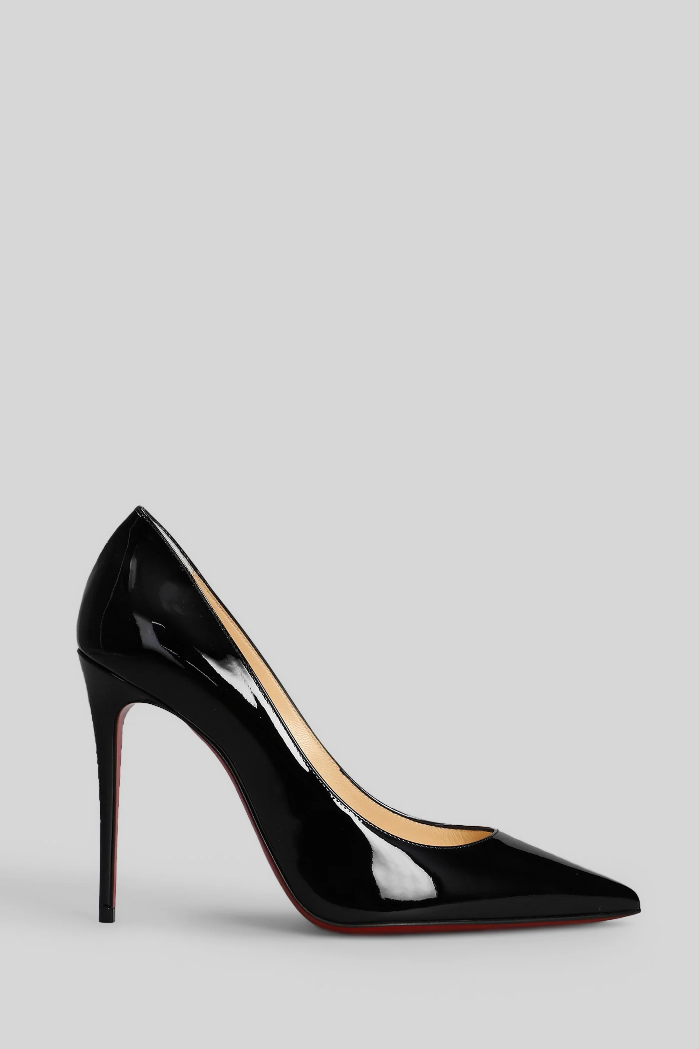 Kate 100 Pumps in black patent leather