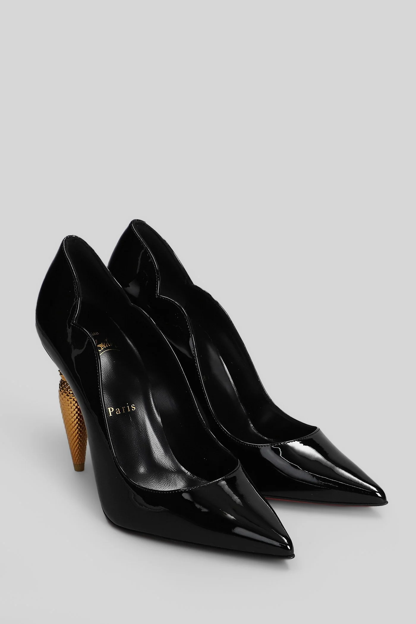 Lipchick 100 Pumps in black patent leather - Image 2