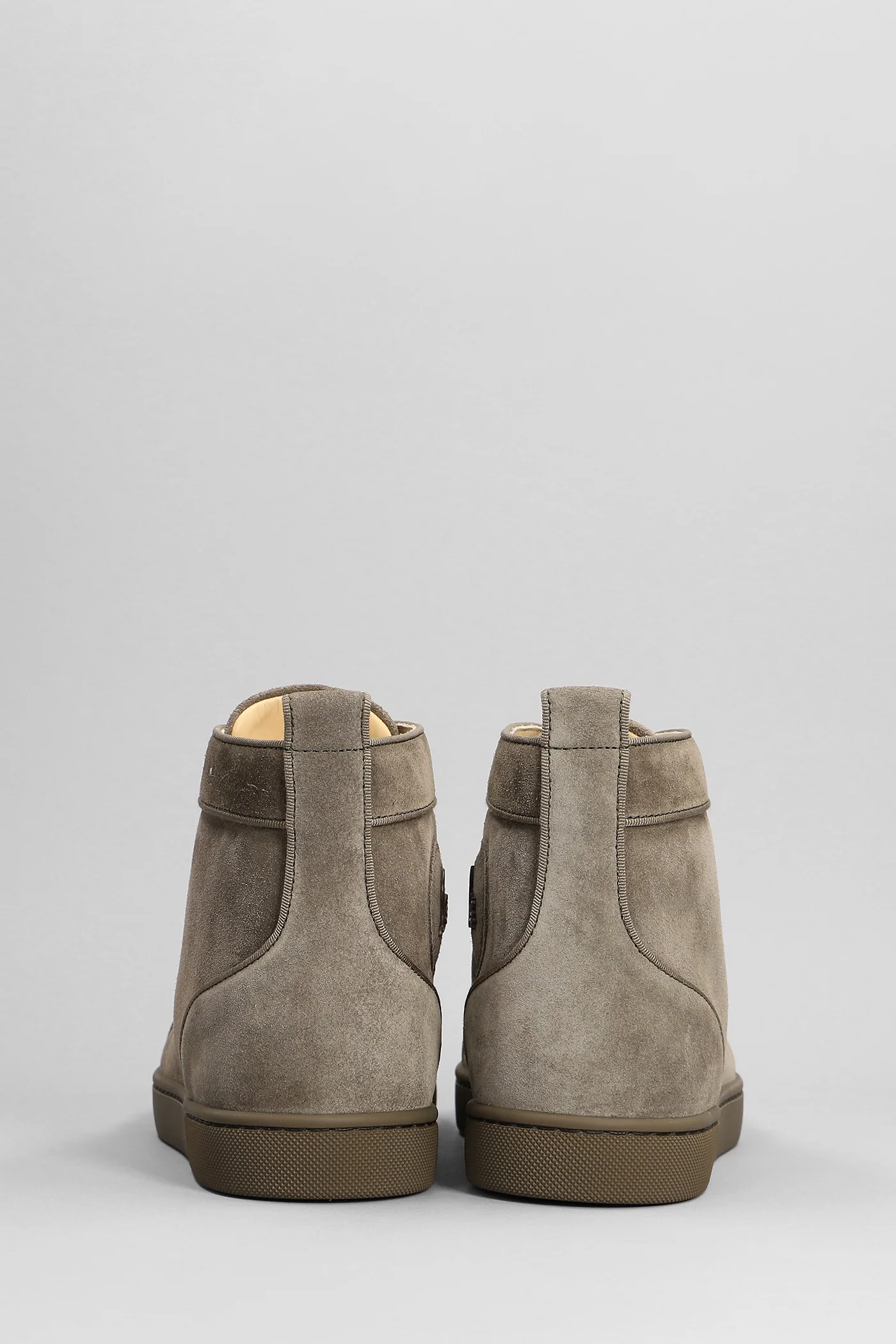 Lou spikes orlato Sneakers in brown suede - Image 4
