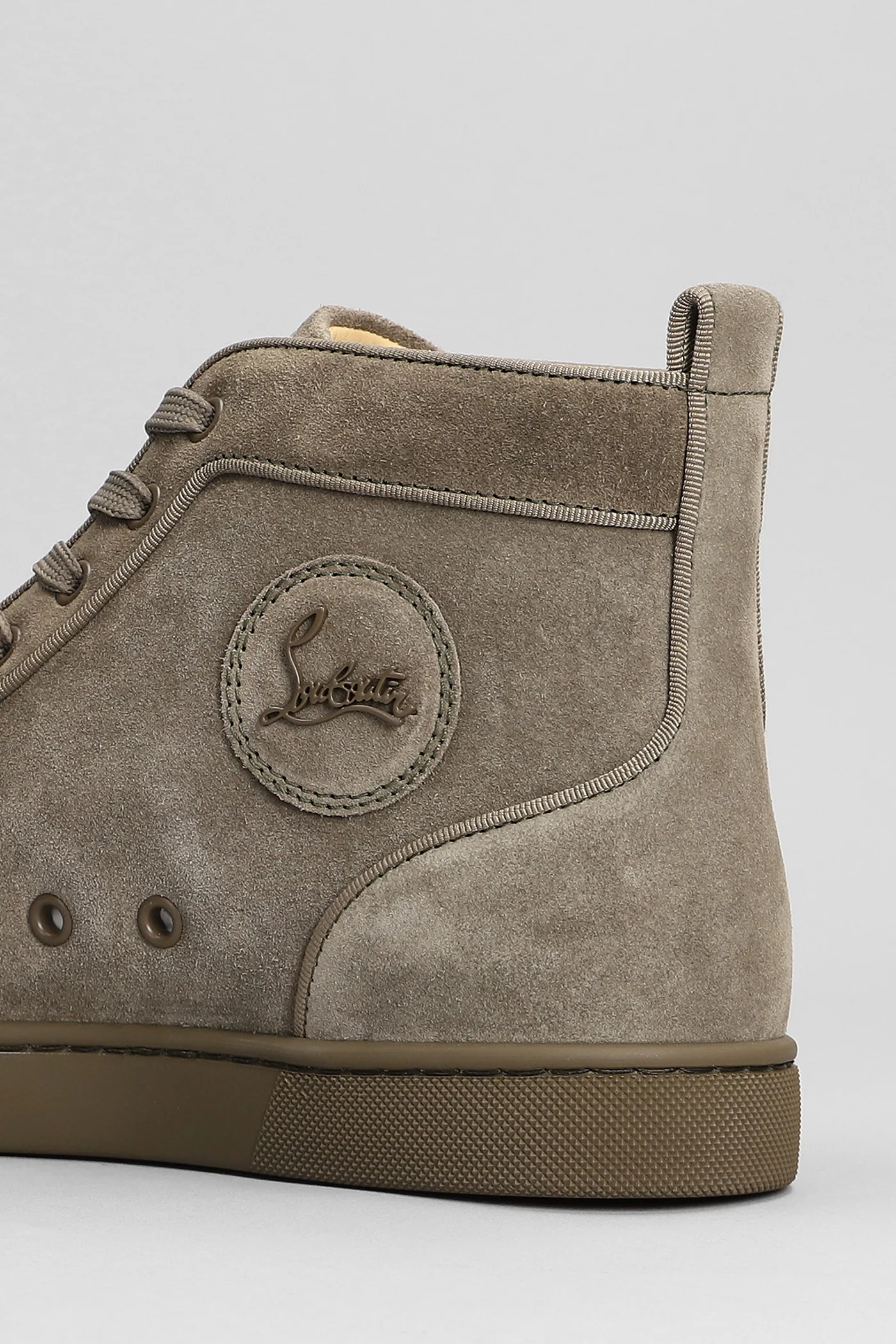 Lou spikes orlato Sneakers in brown suede - Image 5