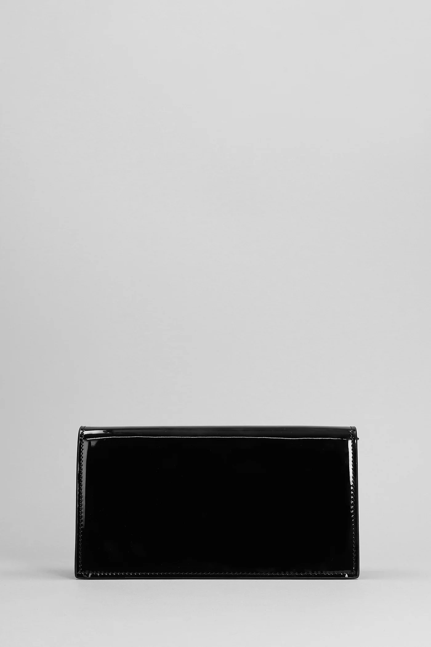 Loubi54 Clutch in black patent leather - Image 3