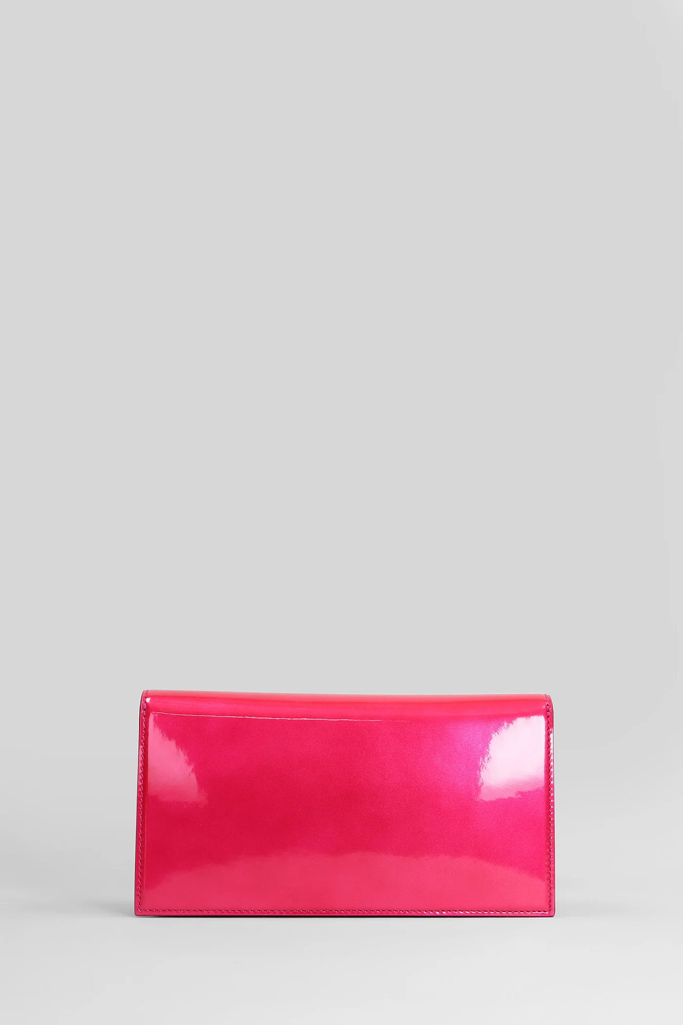 Loubi54 Clutch in fuxia leather - Image 3
