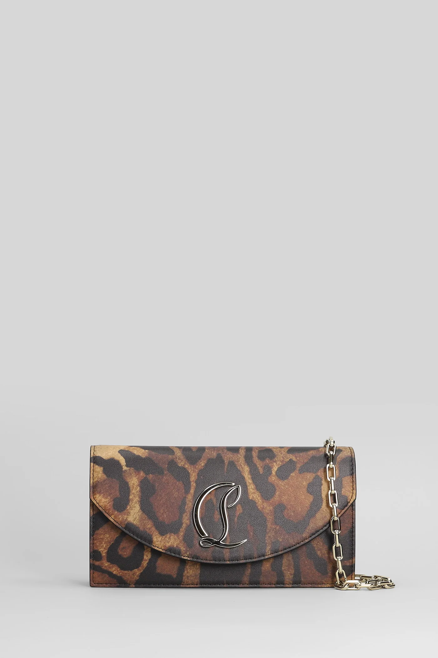 Loubi54 Shoulder bag in Animalier leather
