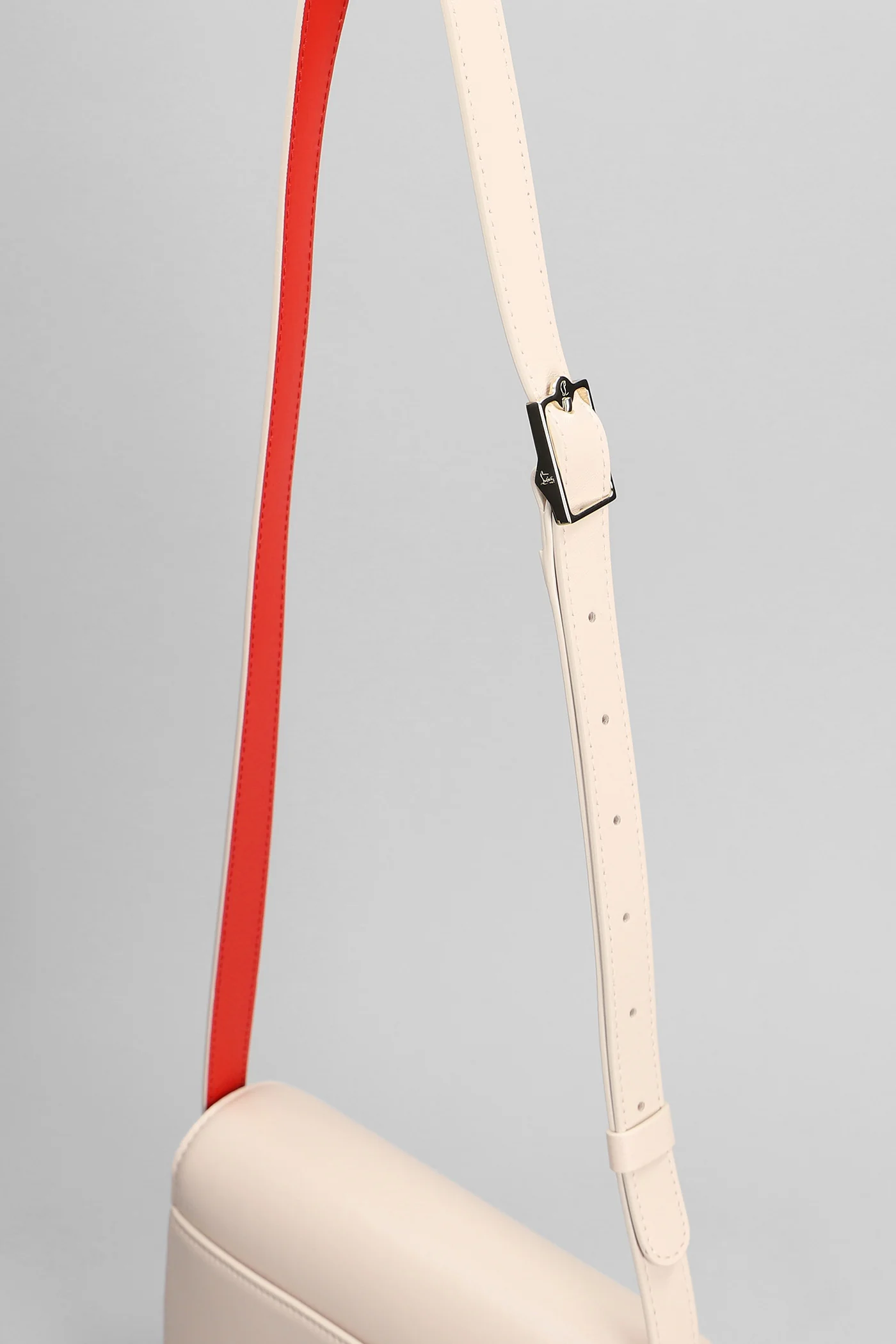Loubi54 Shoulder bag in rose-pink leather - Image 4