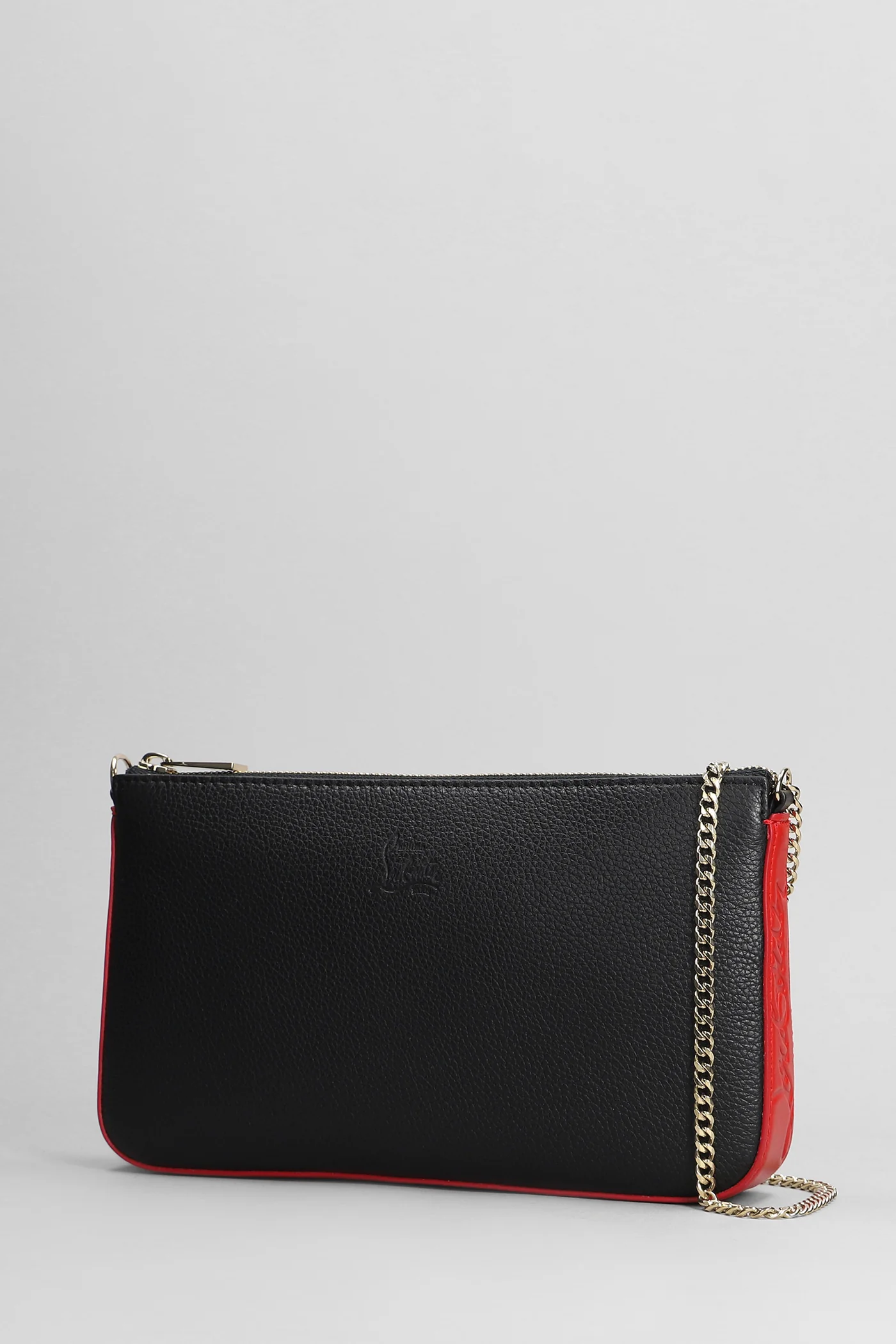 Loubila Shoulder bag in black leather - Image 2