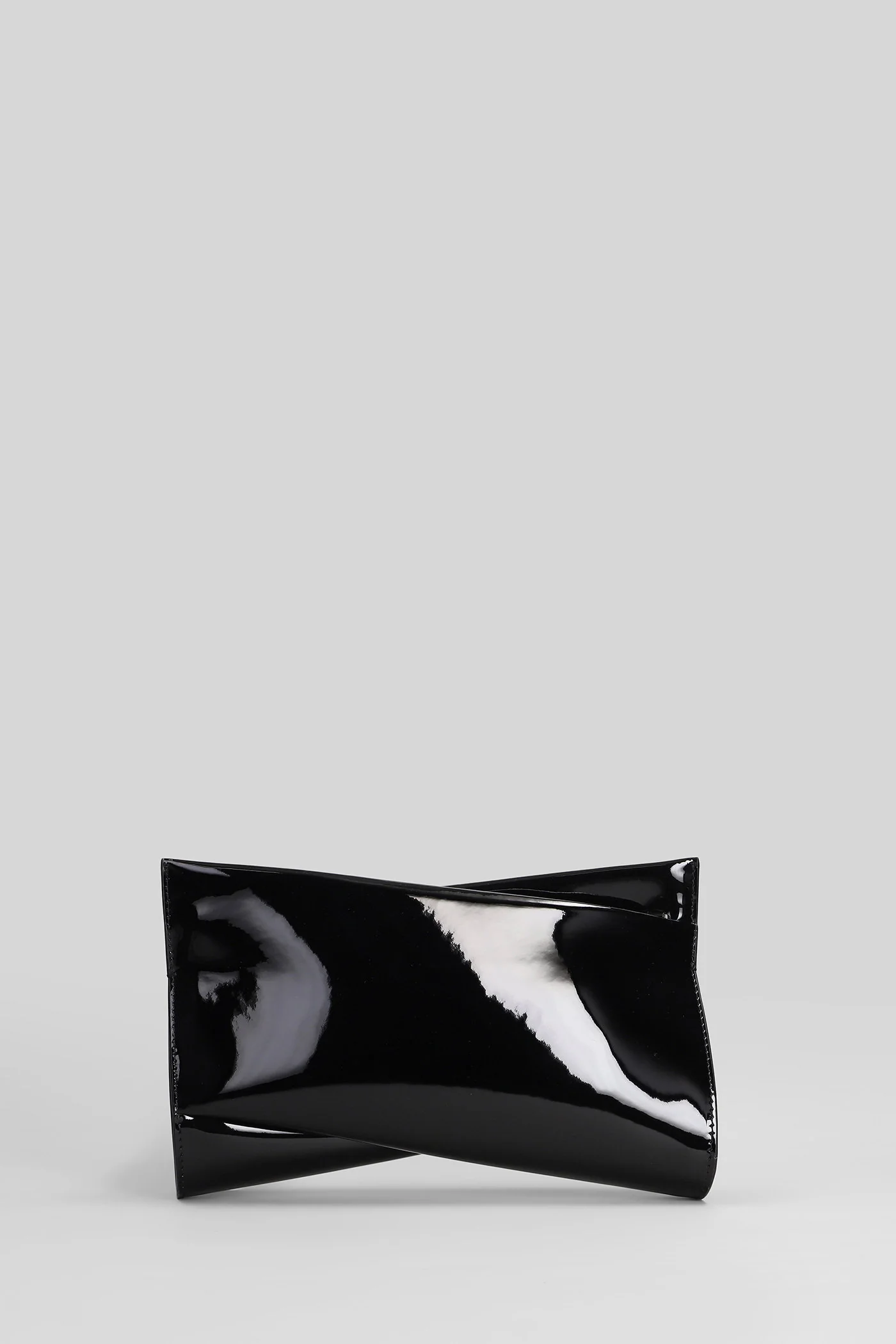 Loubitwist clutch Shoulder bag in black patent leather - Image 3