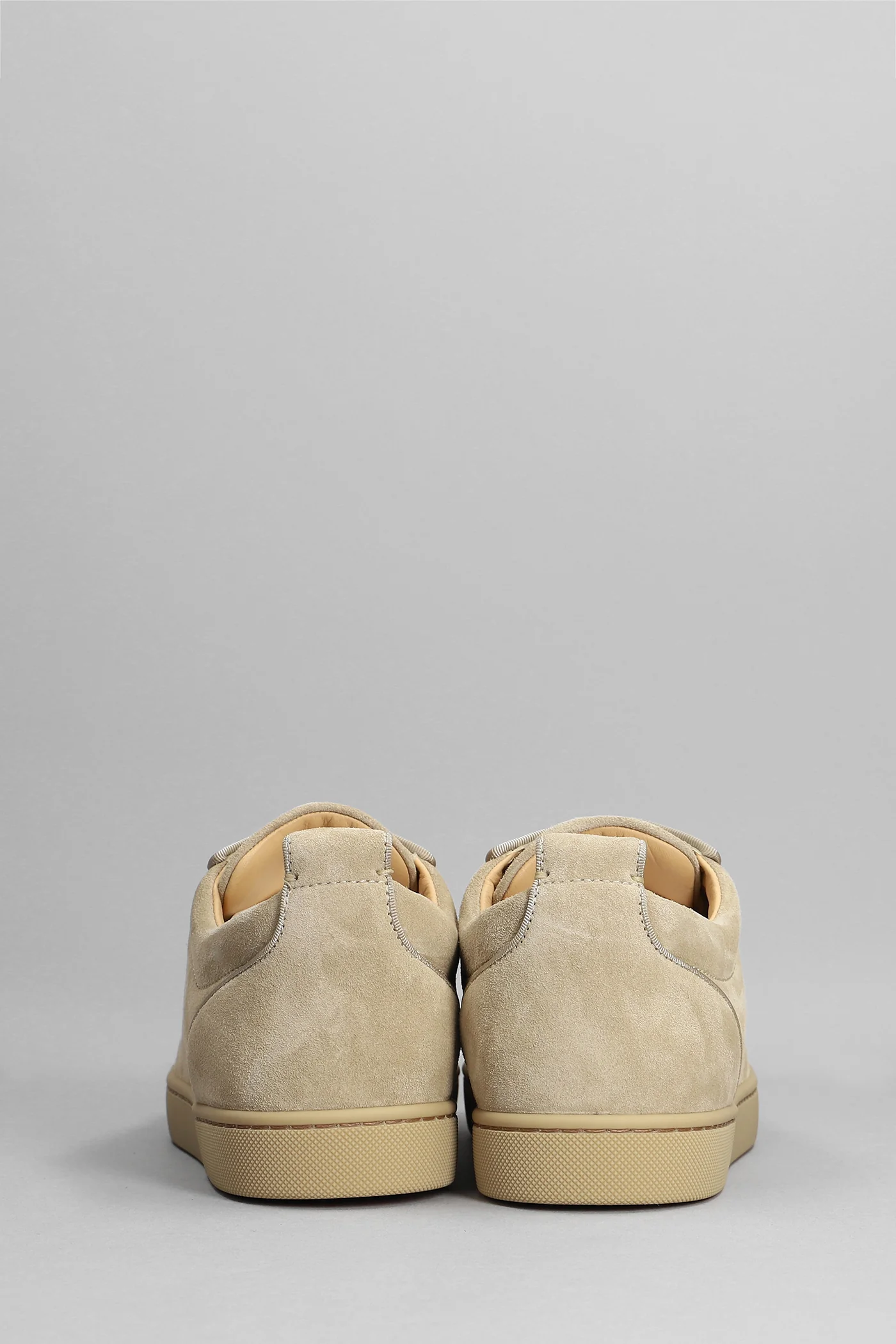 Louis junior spikers Sneakers in beige suede and leather - Image 4