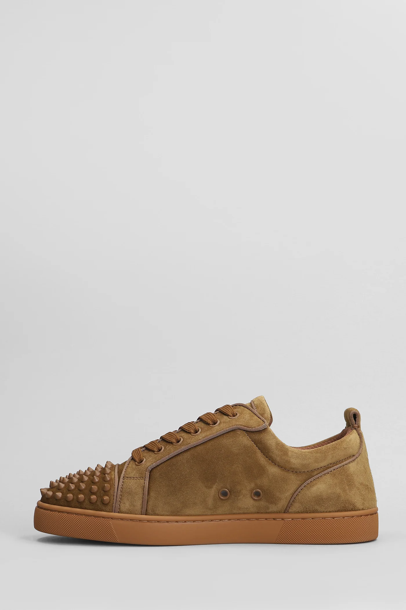 Louis junior spikes Sneakers in beige suede - Image 3