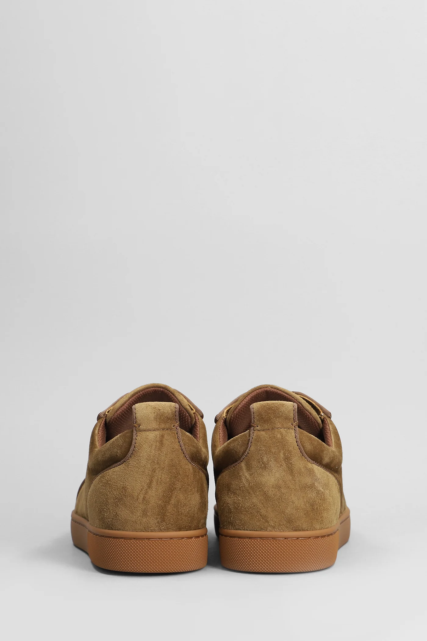 Louis junior spikes Sneakers in beige suede - Image 4