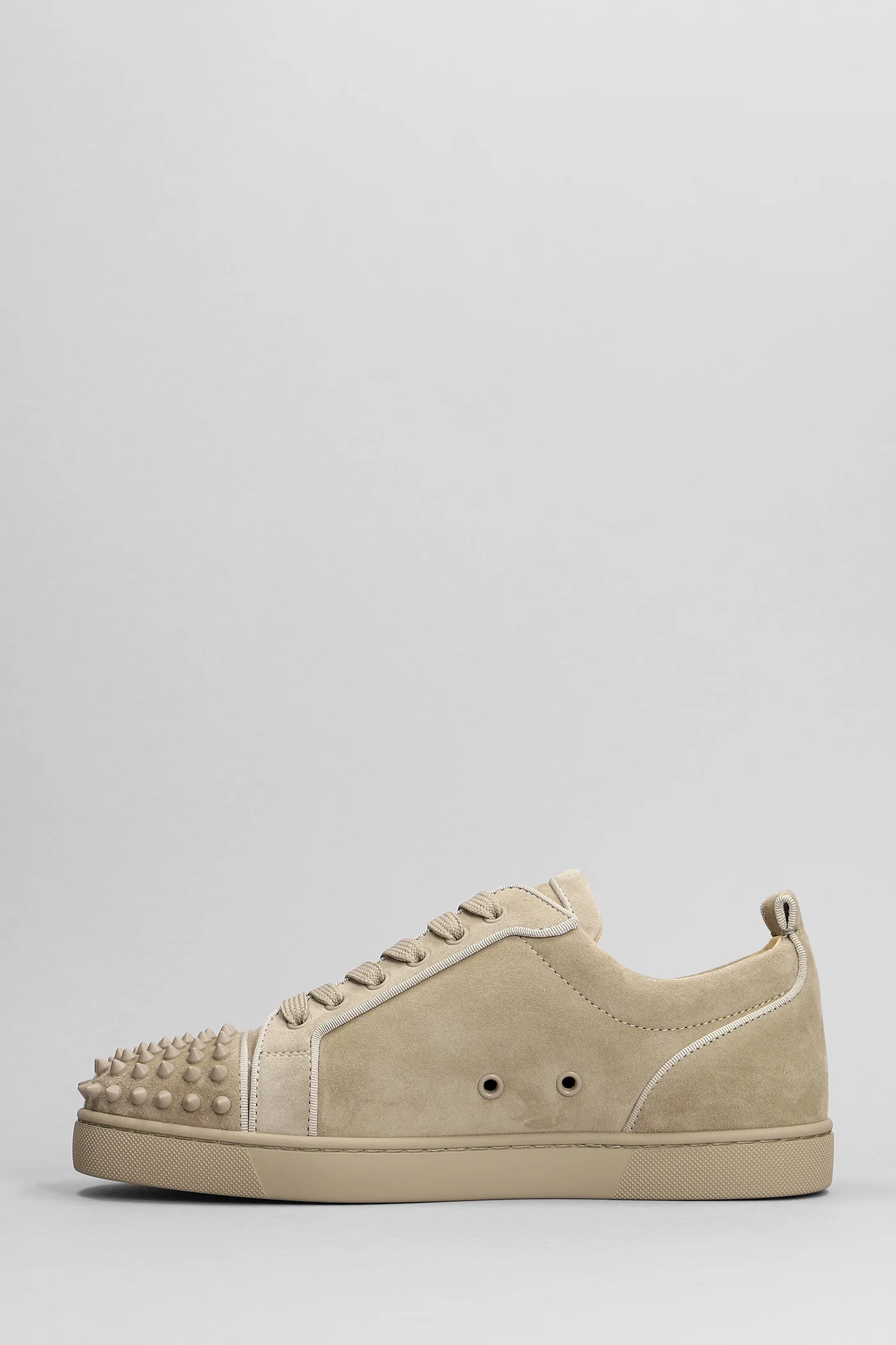 Louis junior spikes Sneakers in beige suede - Image 3