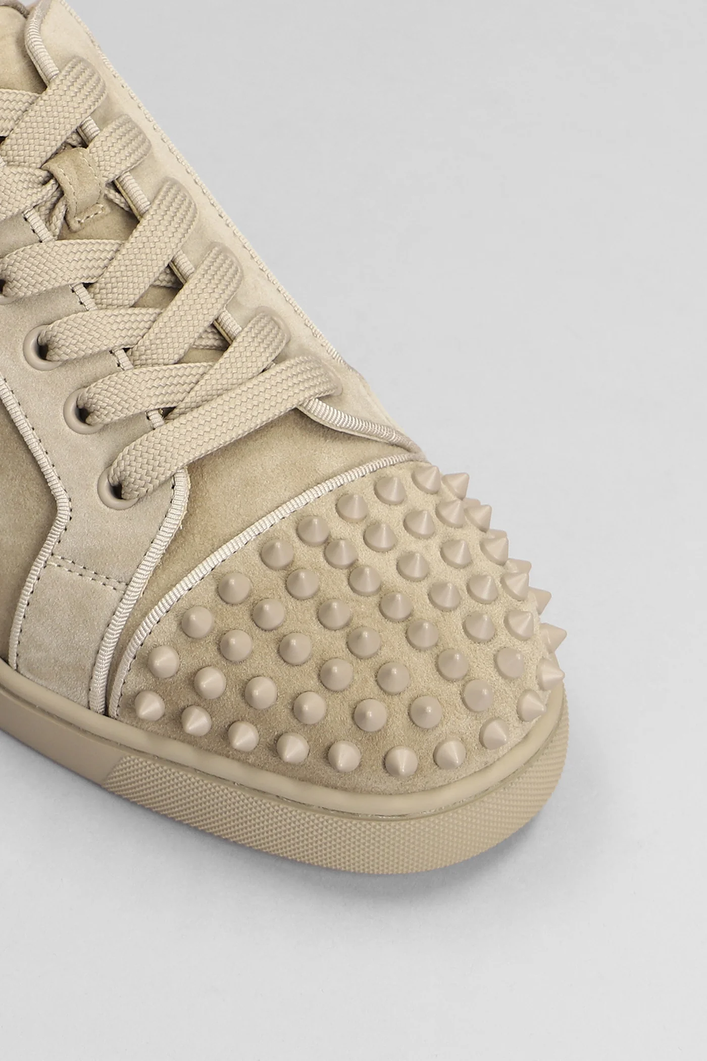 Louis junior spikes Sneakers in beige suede - Image 5