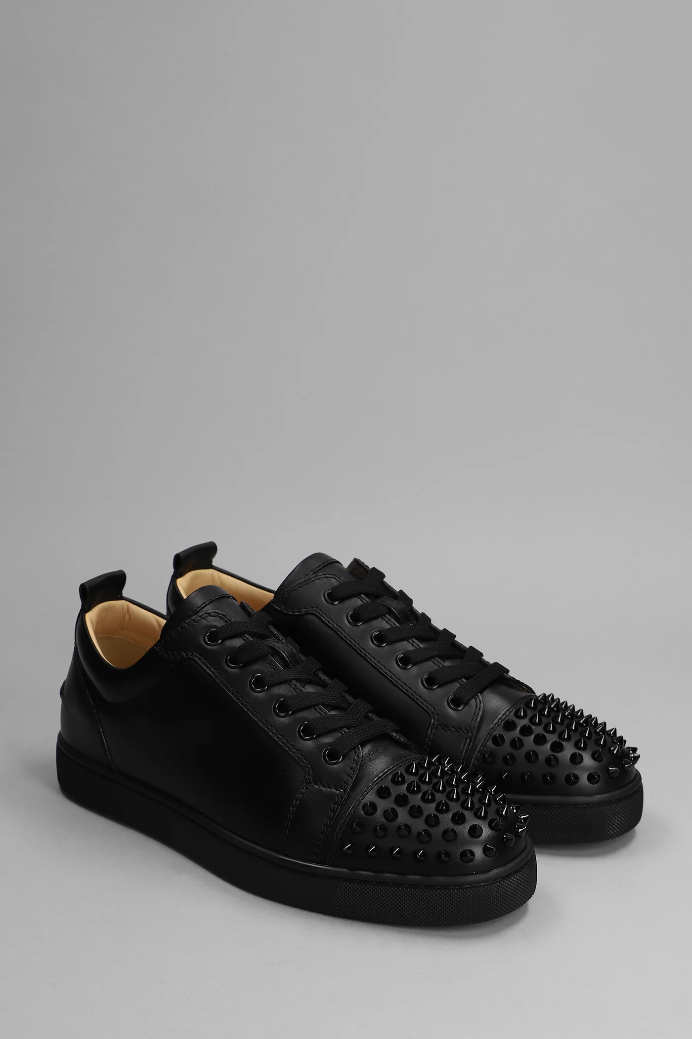 Louis junior spikes Sneakers in black leather - Image 7
