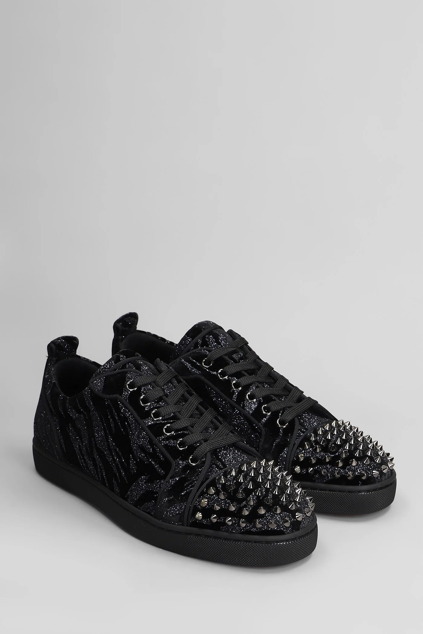 Louis junior spikes Sneakers in black polyester - Image 2