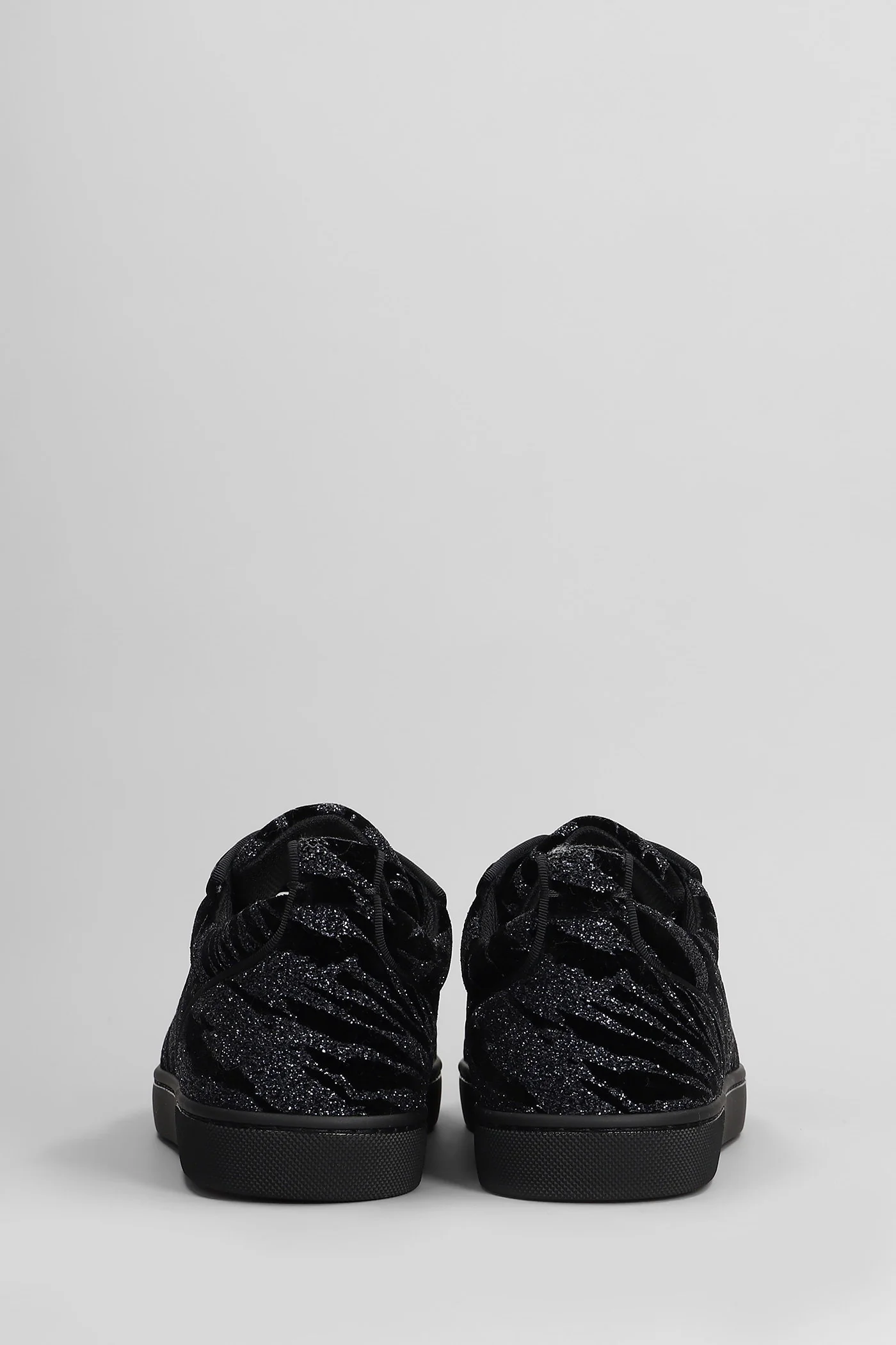 Louis junior spikes Sneakers in black polyester - Image 4