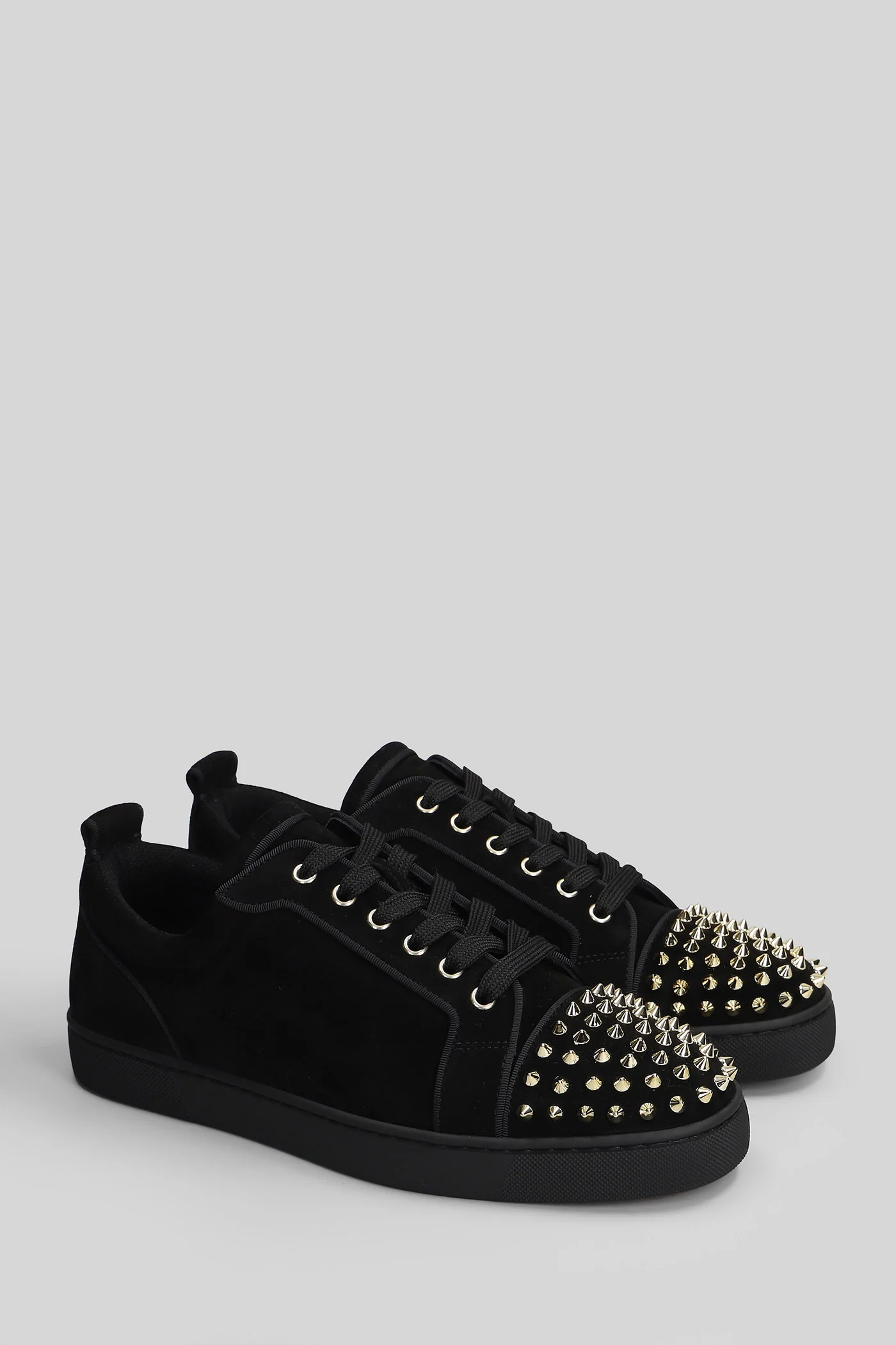 Louis junior spikes Sneakers in black suede - Image 2