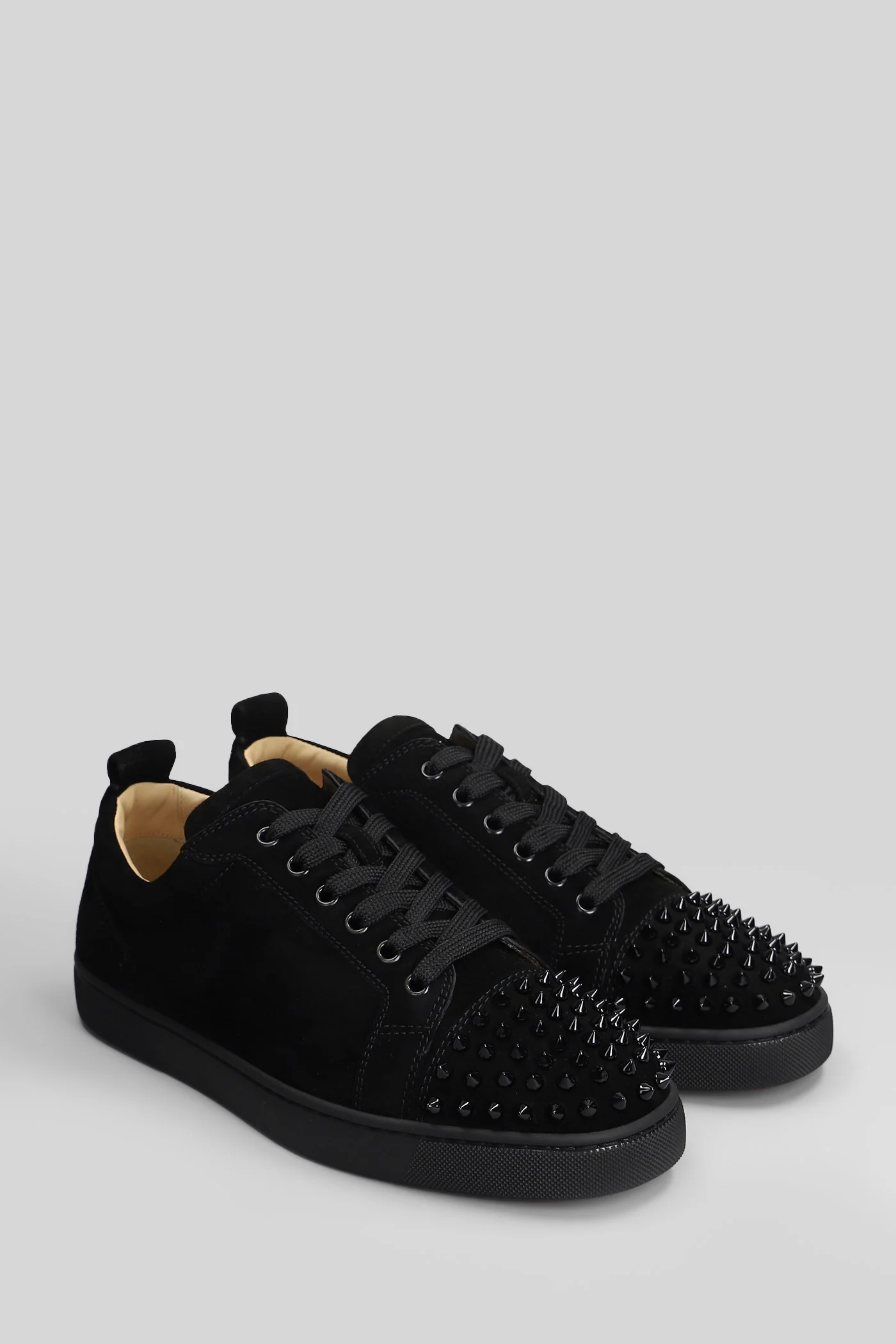 Louis junior spikes Sneakers in black suede - Image 2