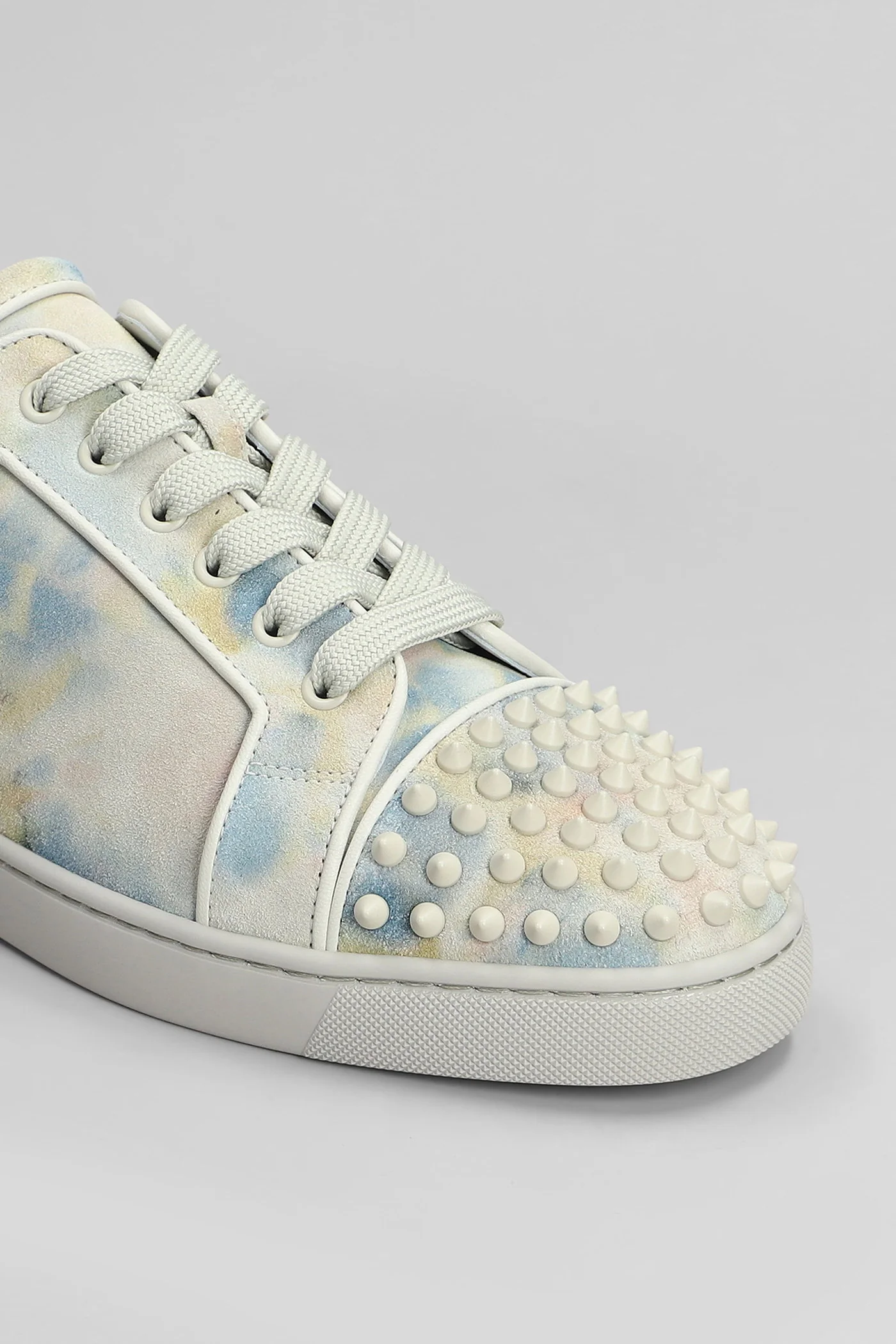 Louis junior spikes Sneakers in multicolor suede - Image 5