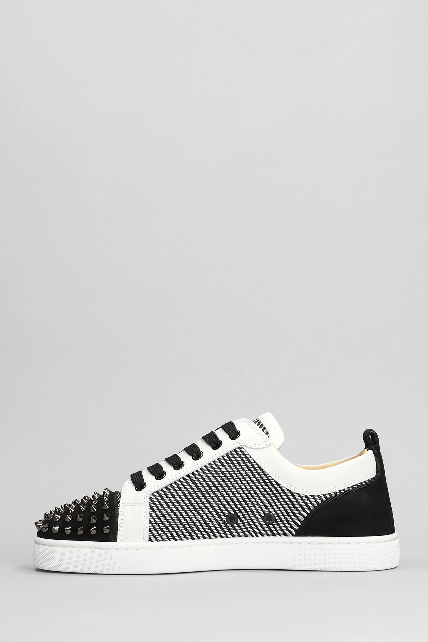 Louis junior spikes Sneakers in white suede and leather - Image 3