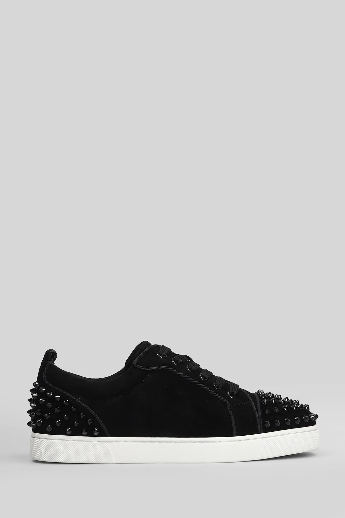 Louise junior spikes Sneakers in black suede