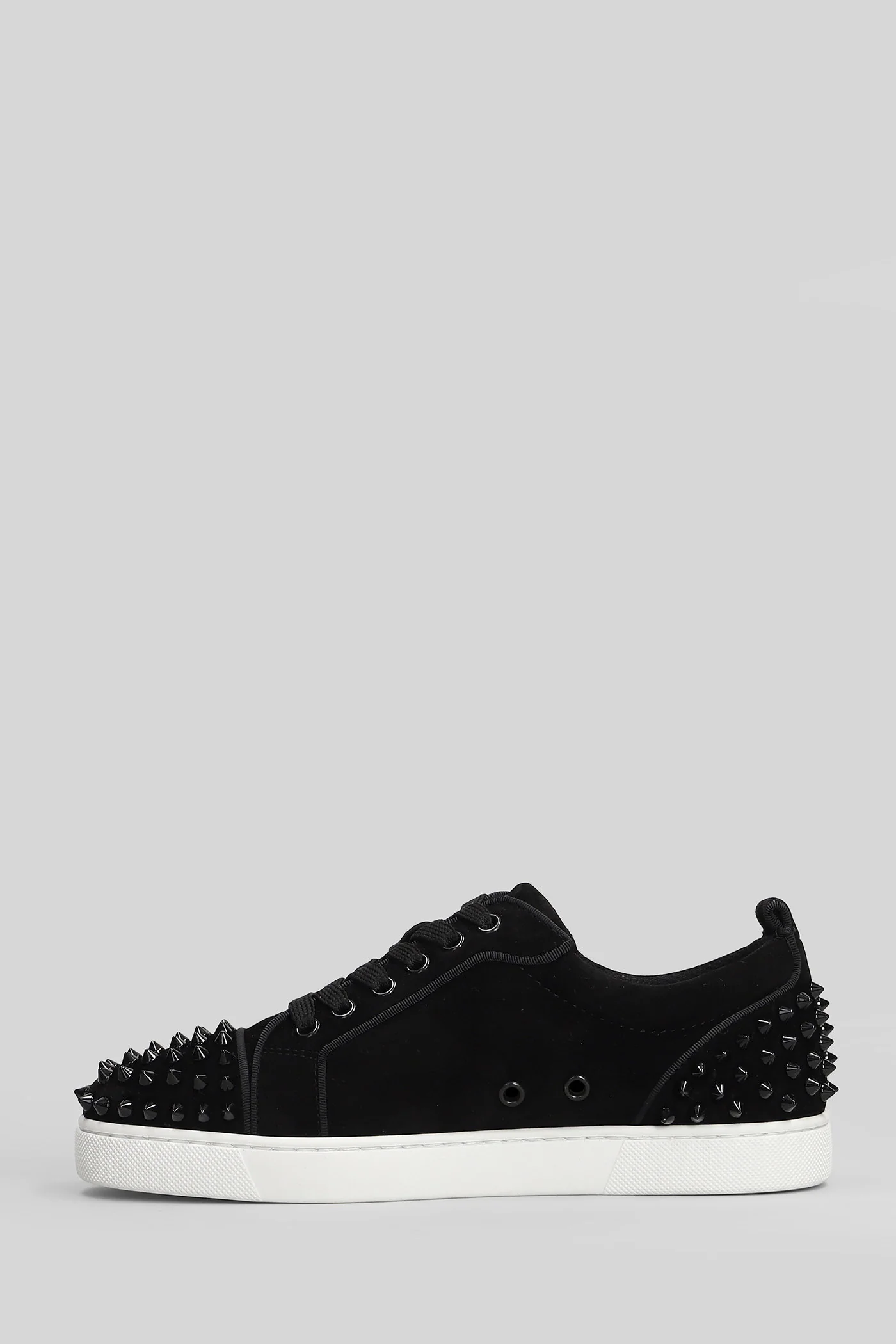 Louise junior spikes Sneakers in black suede - Image 3