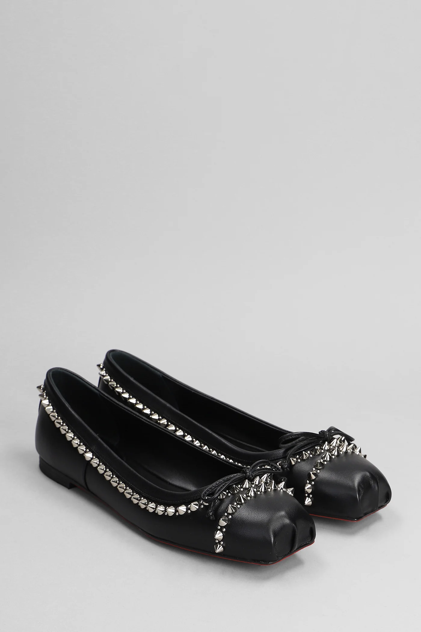 Mamadrague Ballet flats in black leather - Image 2