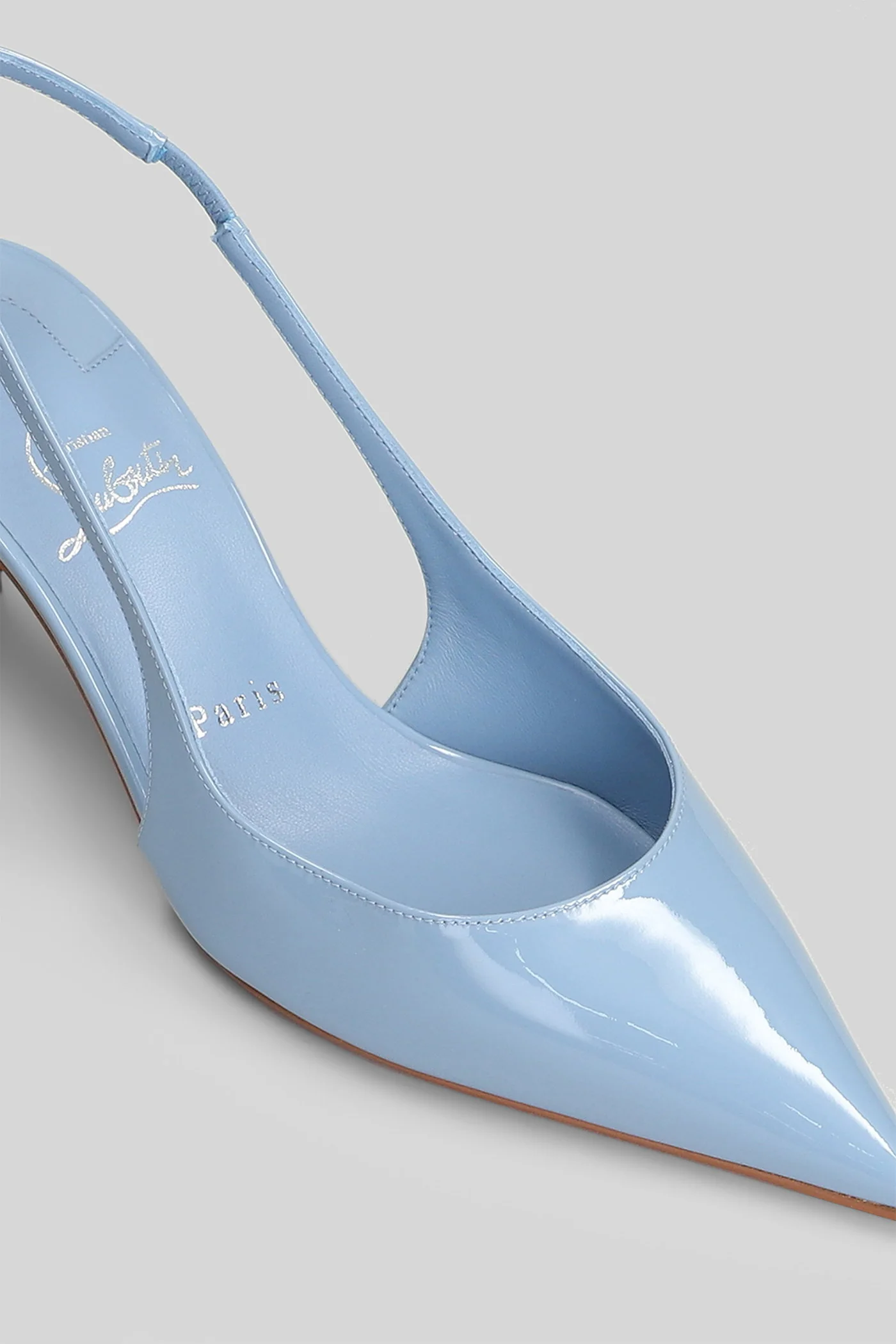 Miss z 60 Pumps in cyan patent leather - Image 5