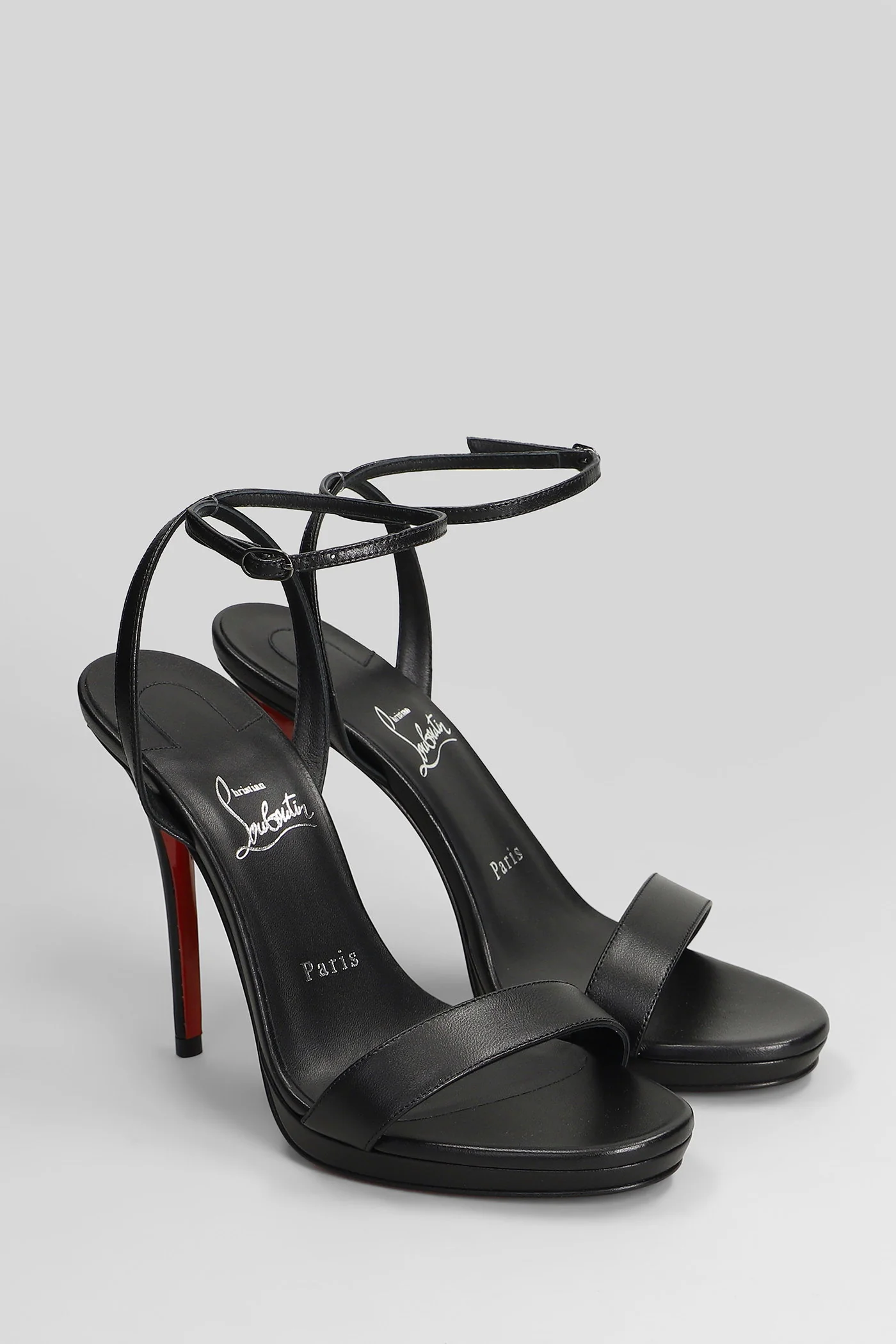 Miss z sandal 120 Sandals in black leather - Image 2