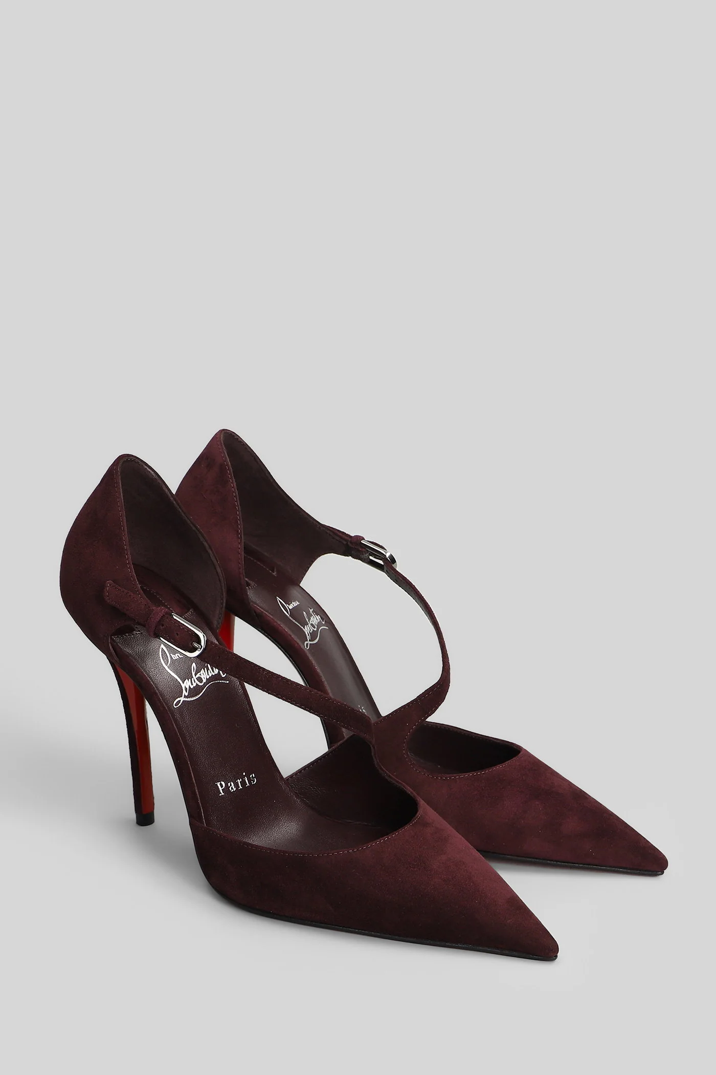 Miss ziggyta 100 Pumps in Viola suede - Image 2