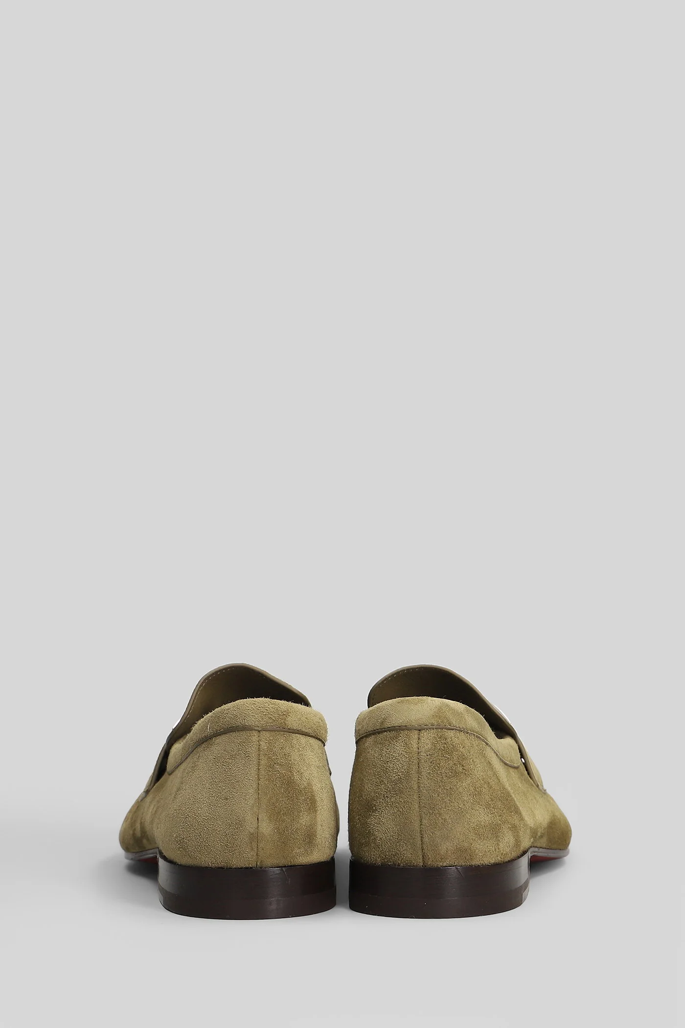 Mocallista Loafers in green suede - Image 4